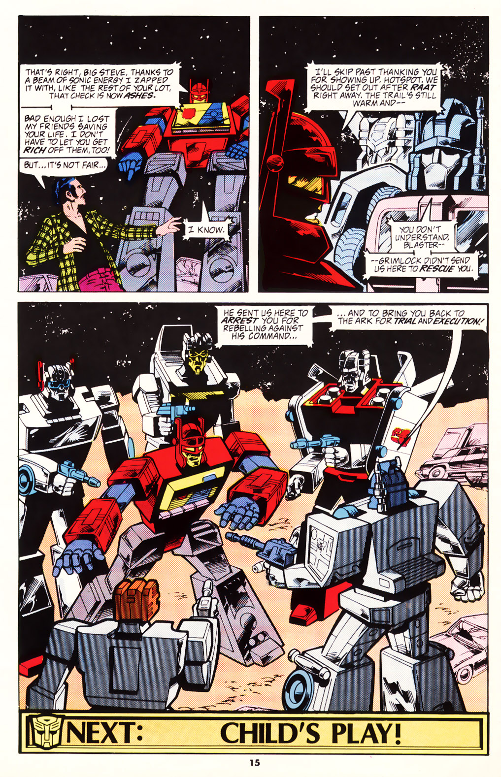 Read online The Transformers (UK) comic -  Issue #140 - 13