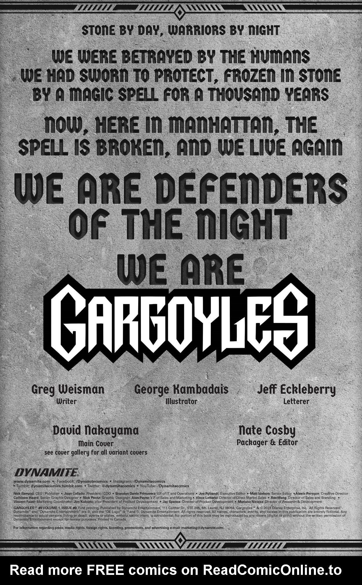 Read online Gargoyles (2022) comic -  Issue #9 - 7