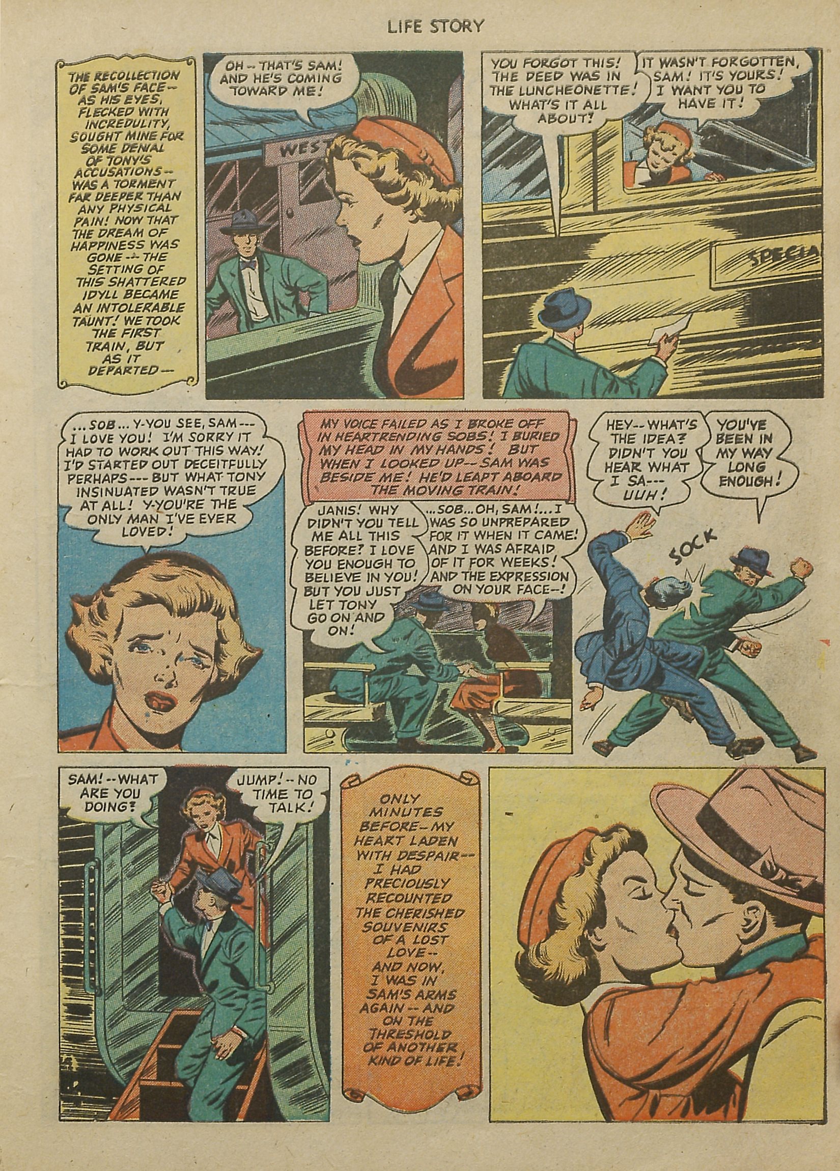 Read online Life Story comic -  Issue #33 - 13
