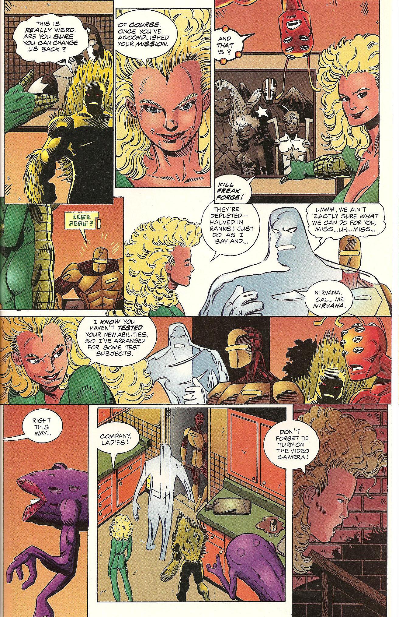 Read online Freak Force (1993) comic -  Issue #16 - 20