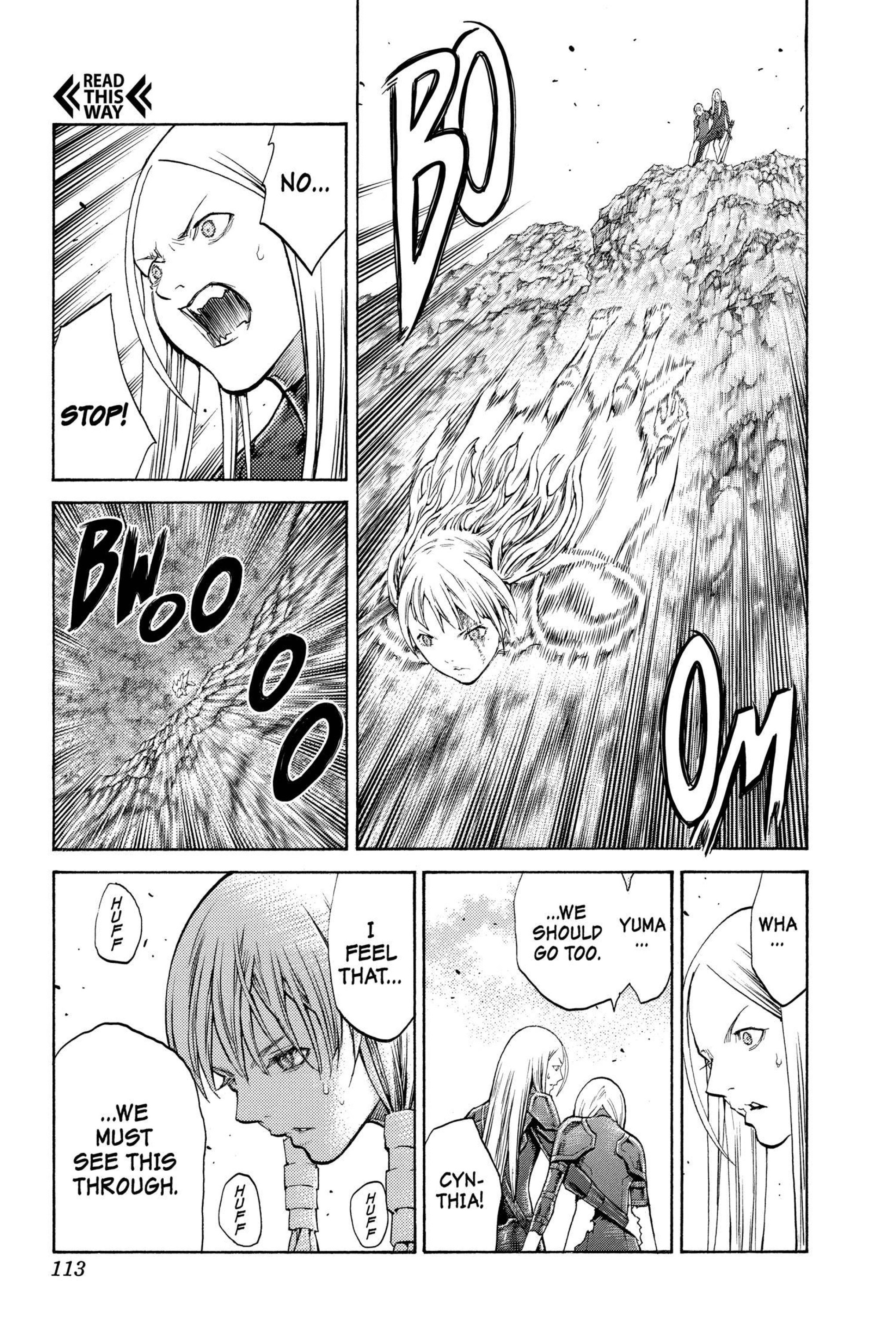 Read online Claymore comic -  Issue #19 - 102