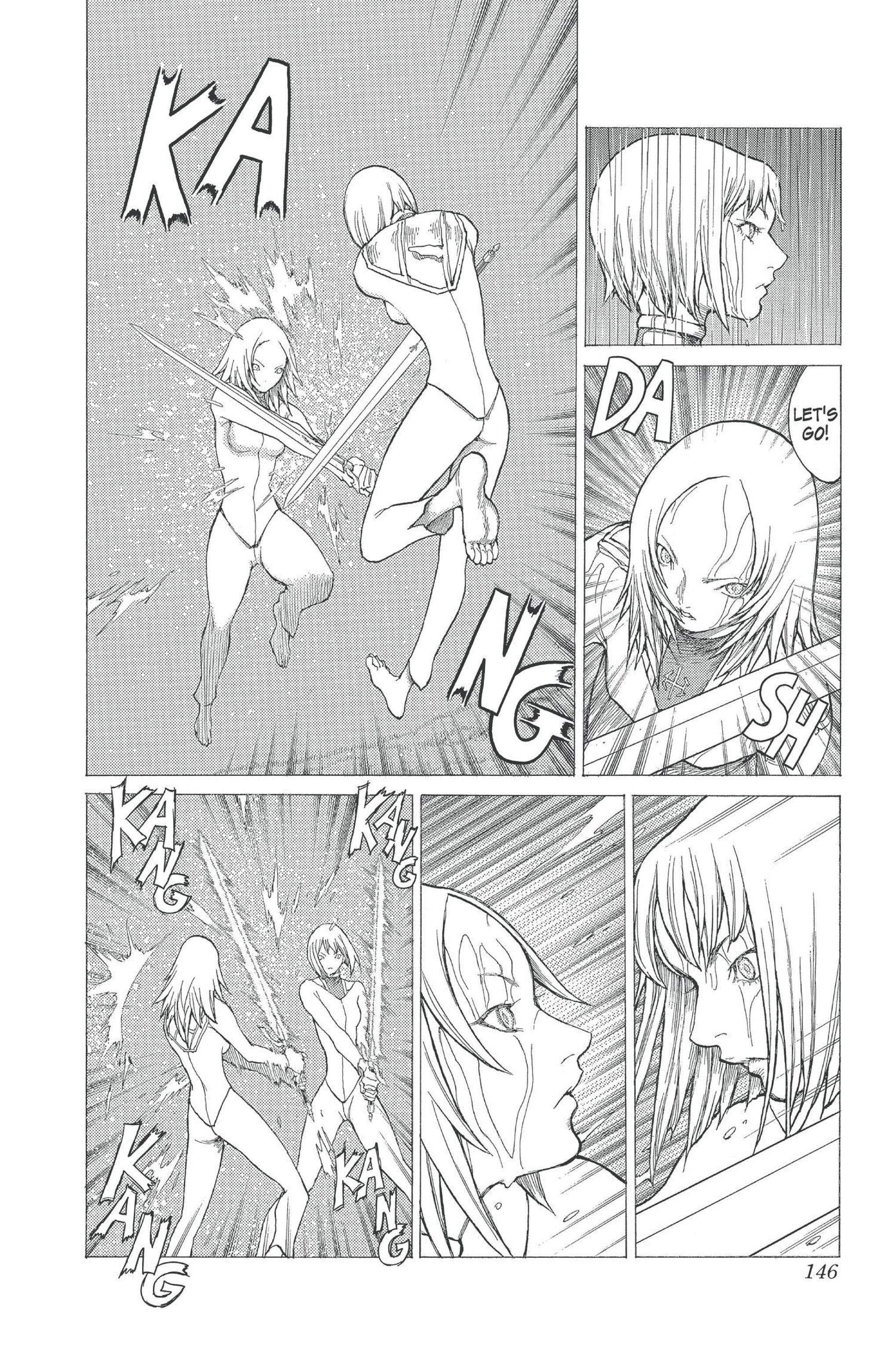 Read online Claymore comic -  Issue #5 - 131
