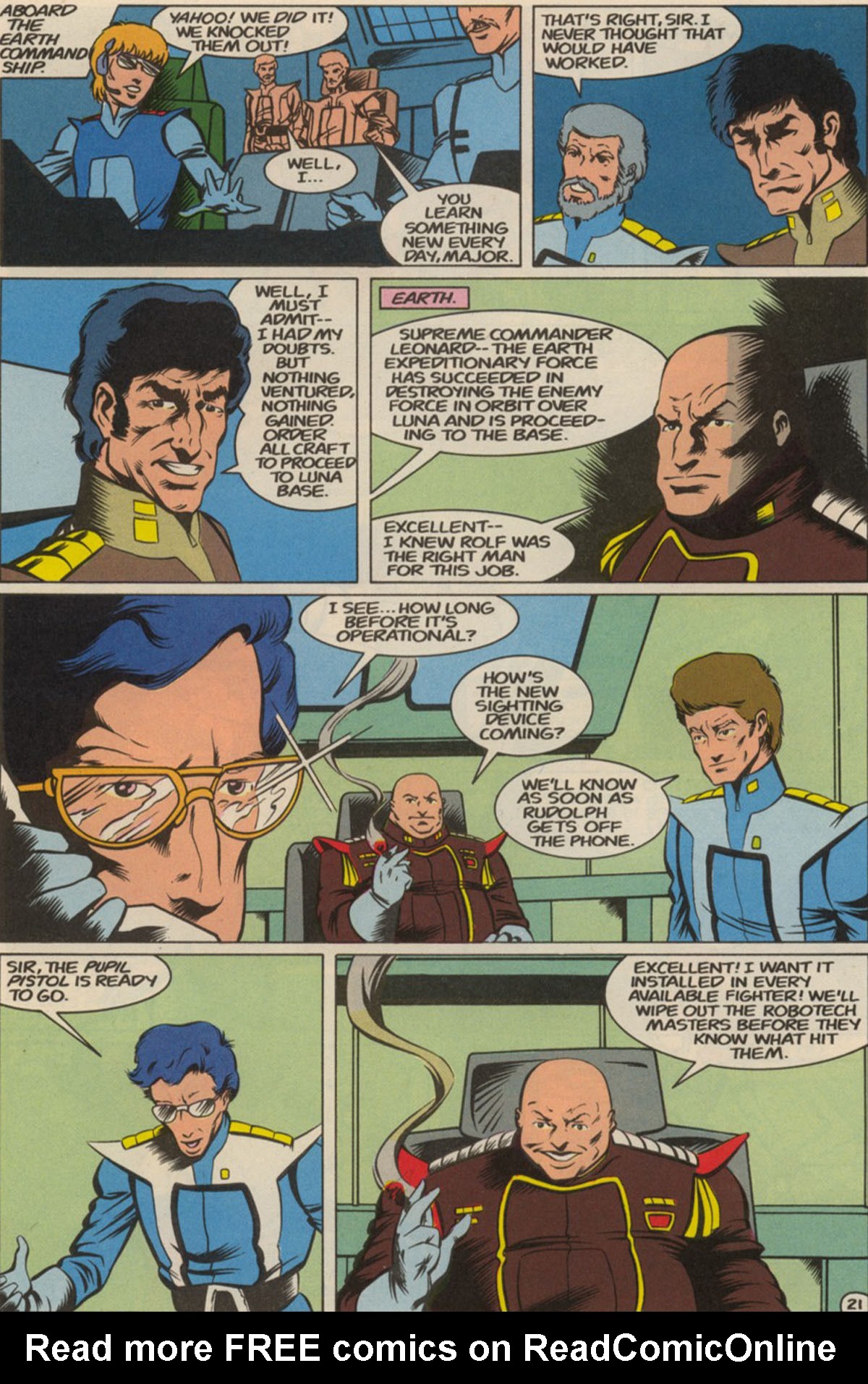 Read online Robotech Masters comic -  Issue #16 - 27