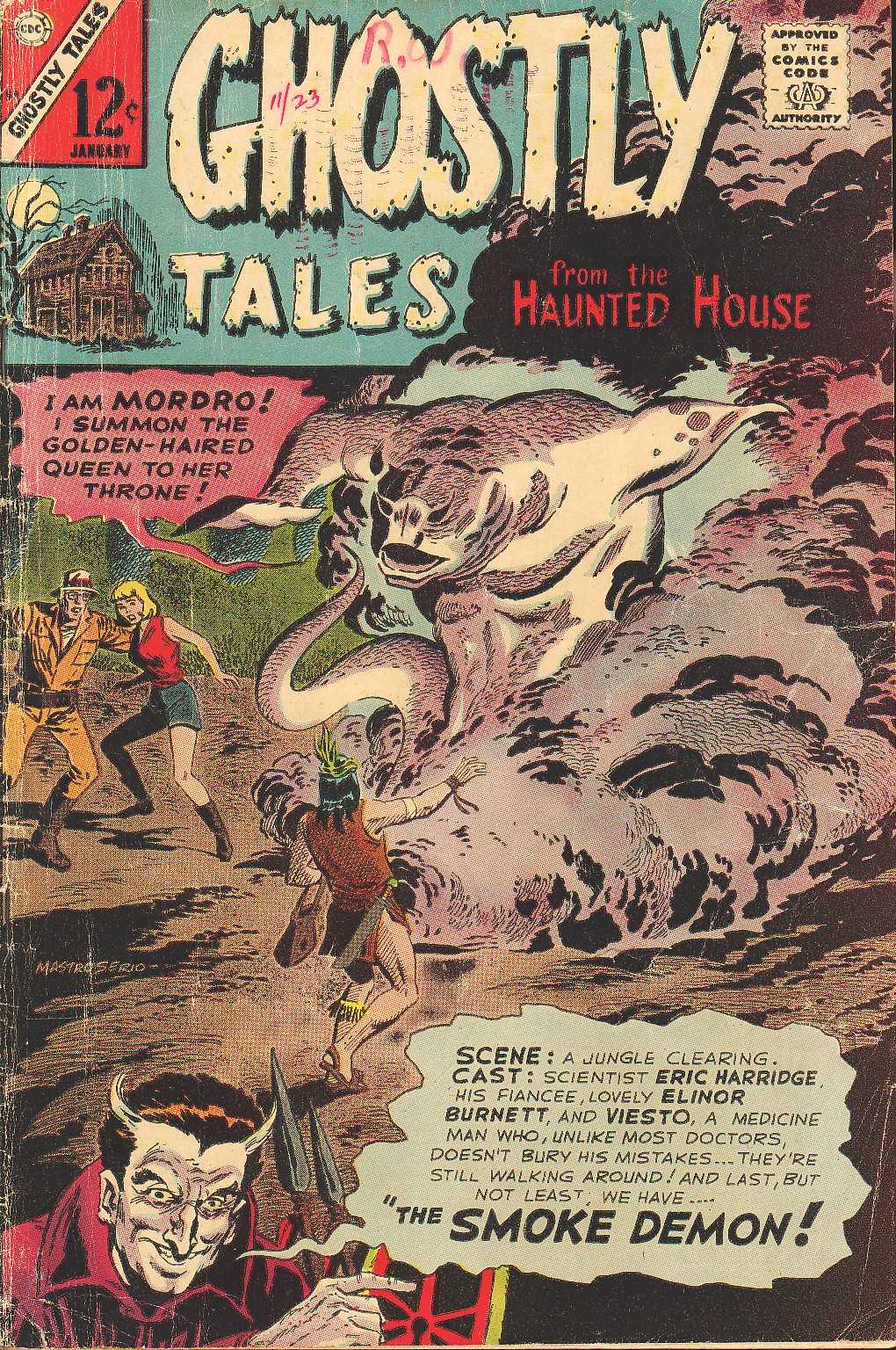 Read online Ghostly Tales comic -  Issue #59 - 1