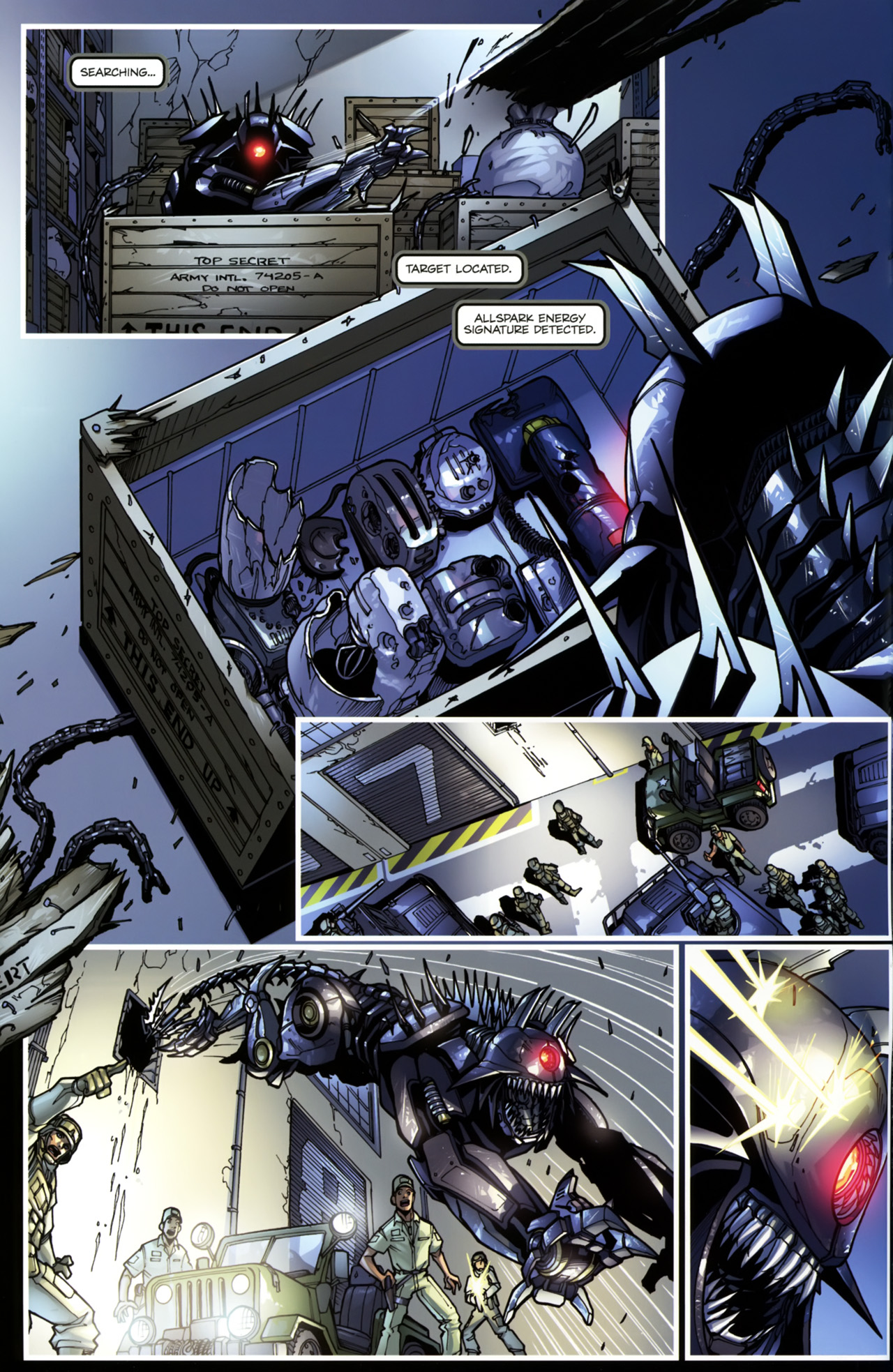 Read online Transformers: Tales of The Fallen comic -  Issue #5 - 6