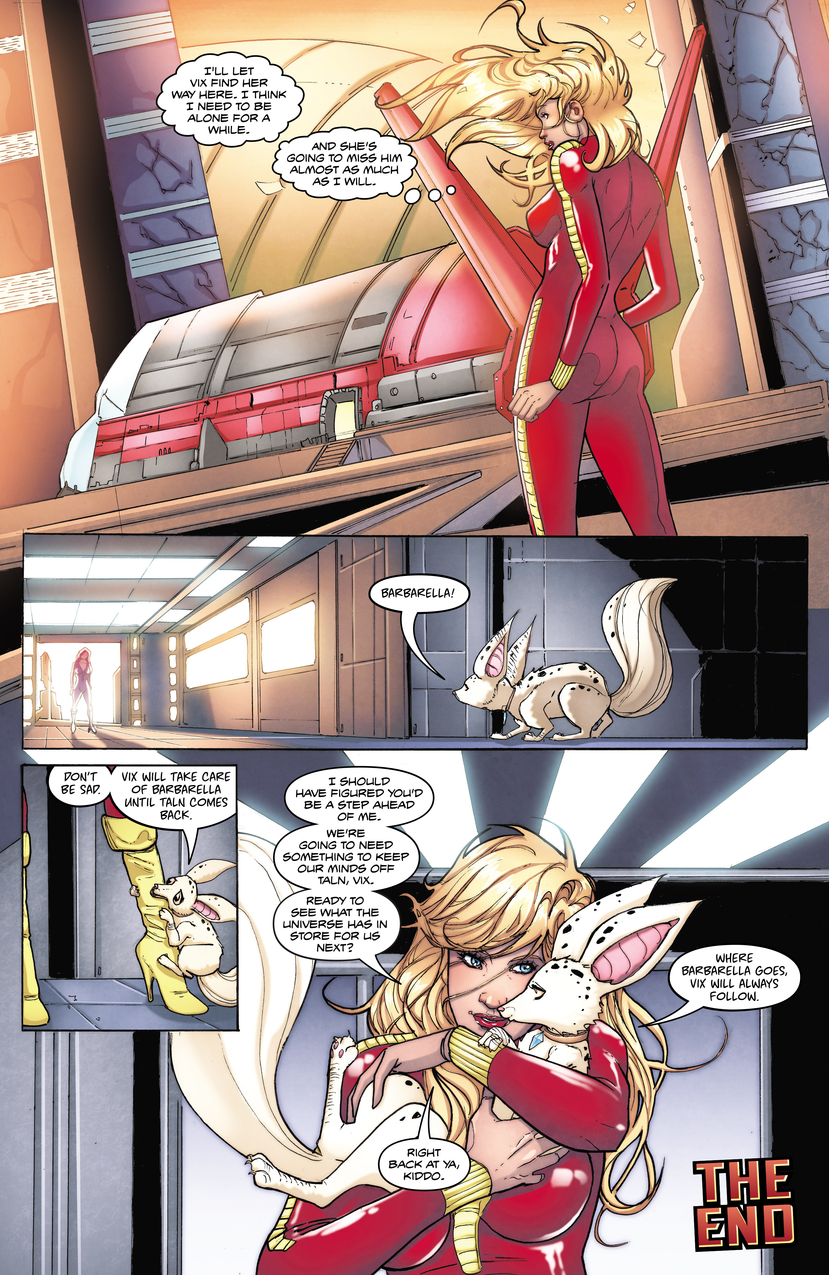 Read online Barbarella: The Center Cannot Hold comic -  Issue #5 - 26