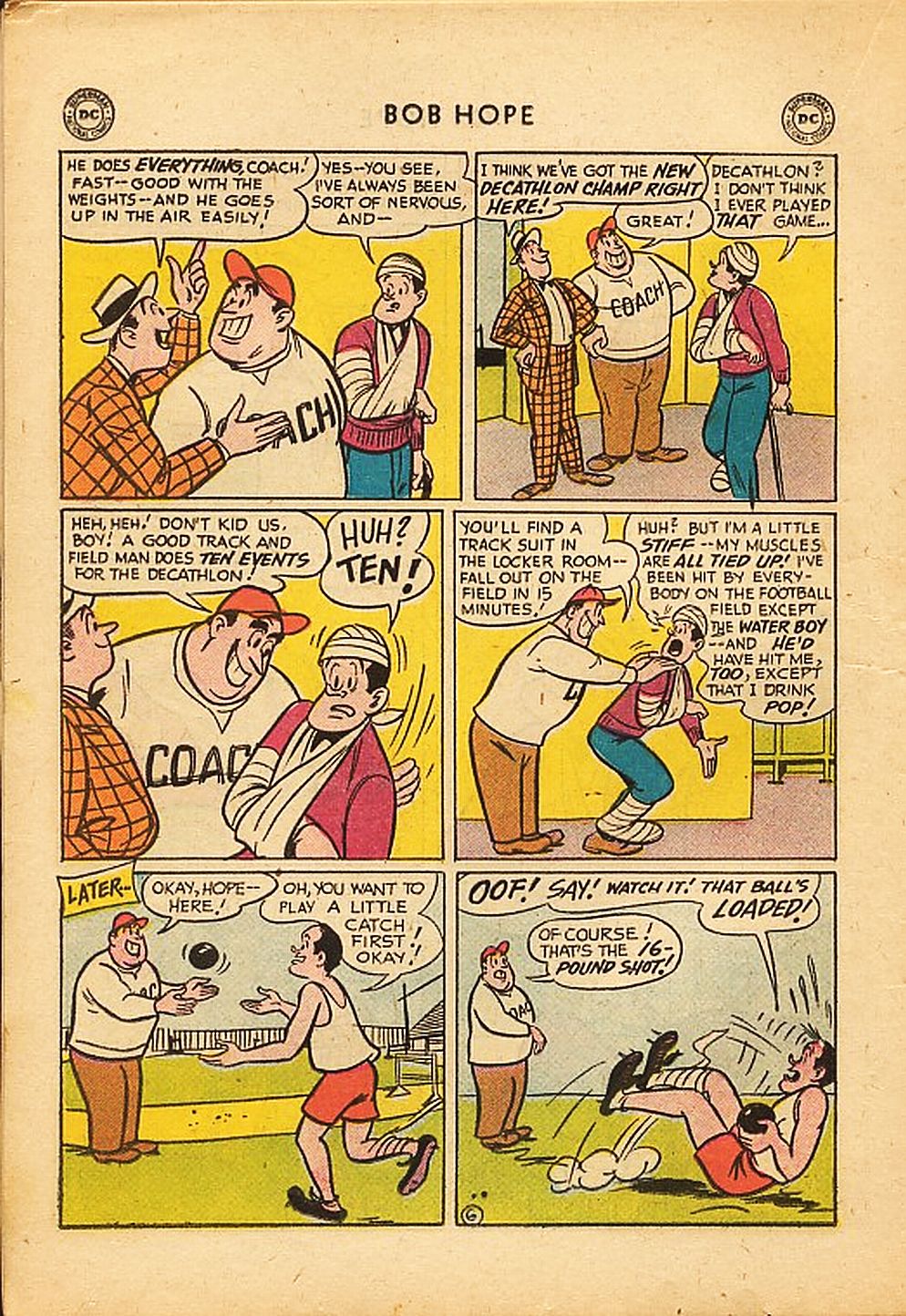 Read online The Adventures of Bob Hope comic -  Issue #42 - 18