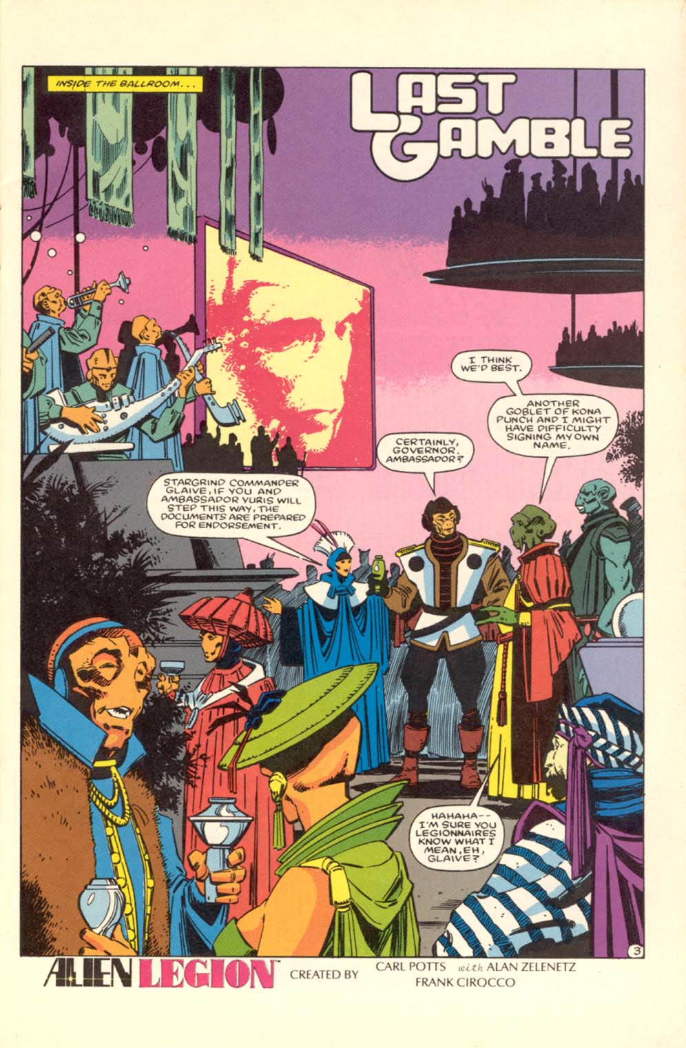 Read online Alien Legion comic -  Issue #3 - 5