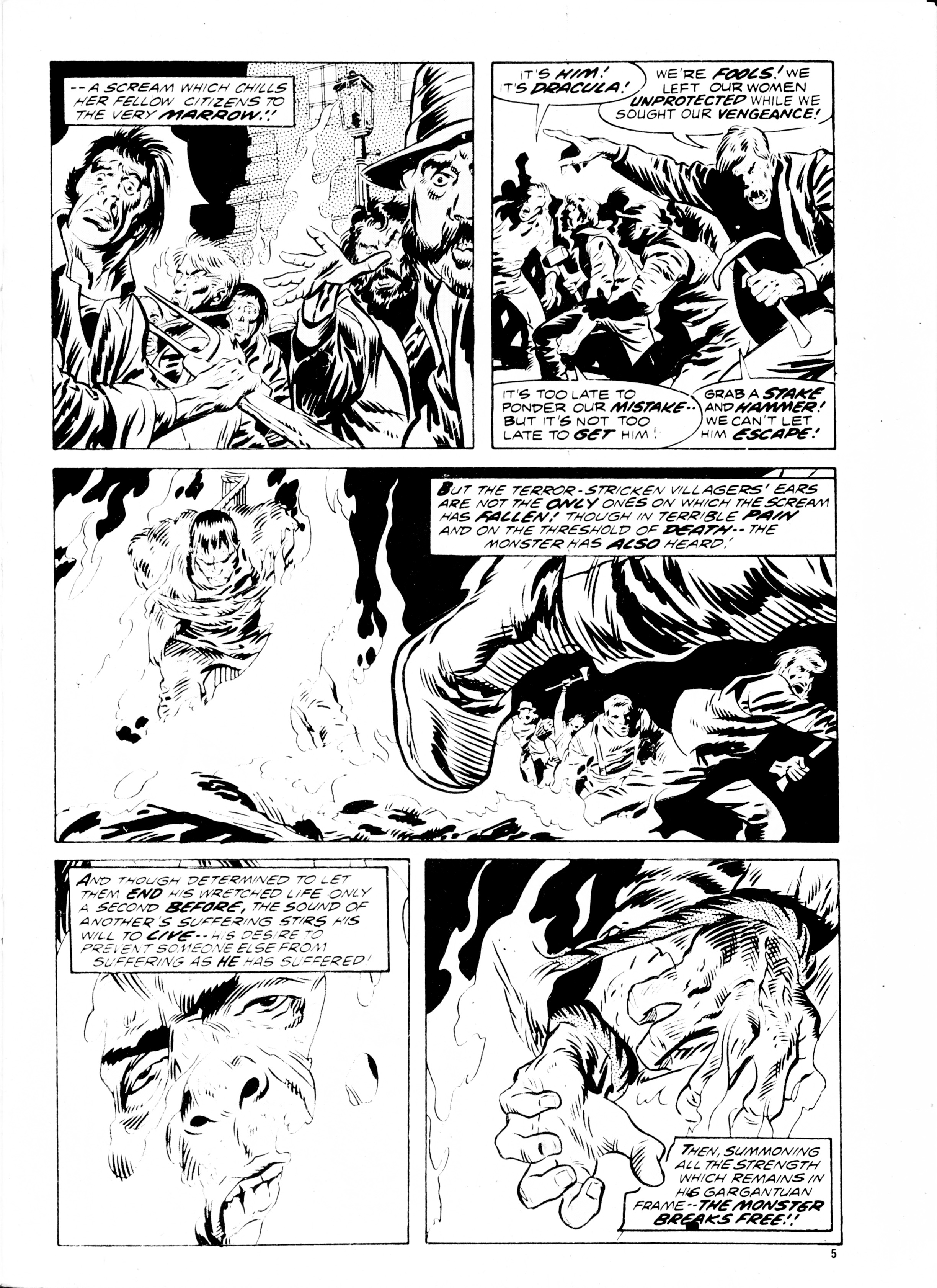 Read online Dracula Lives (1974) comic -  Issue #17 - 5