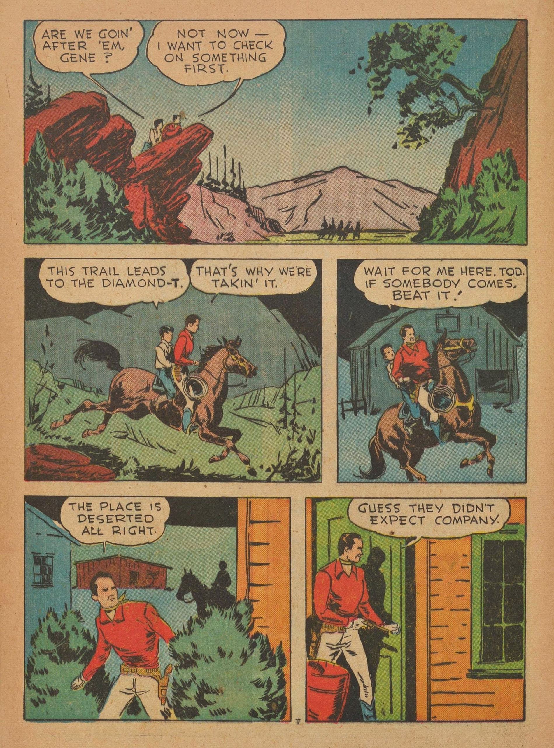 Read online Gene Autry Comics comic -  Issue #9 - 20