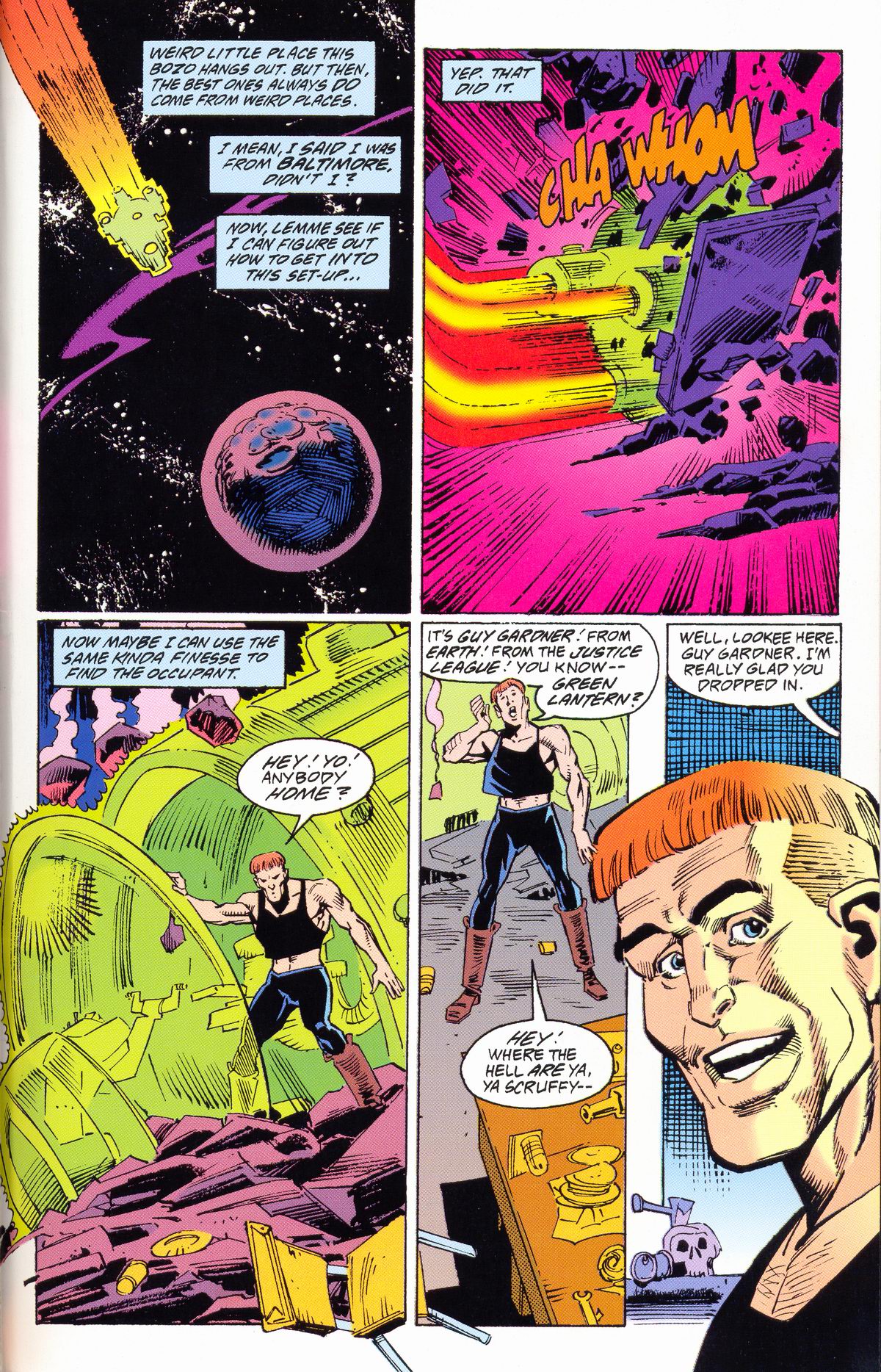 Read online Guy Gardner: Reborn comic -  Issue #1 - 55