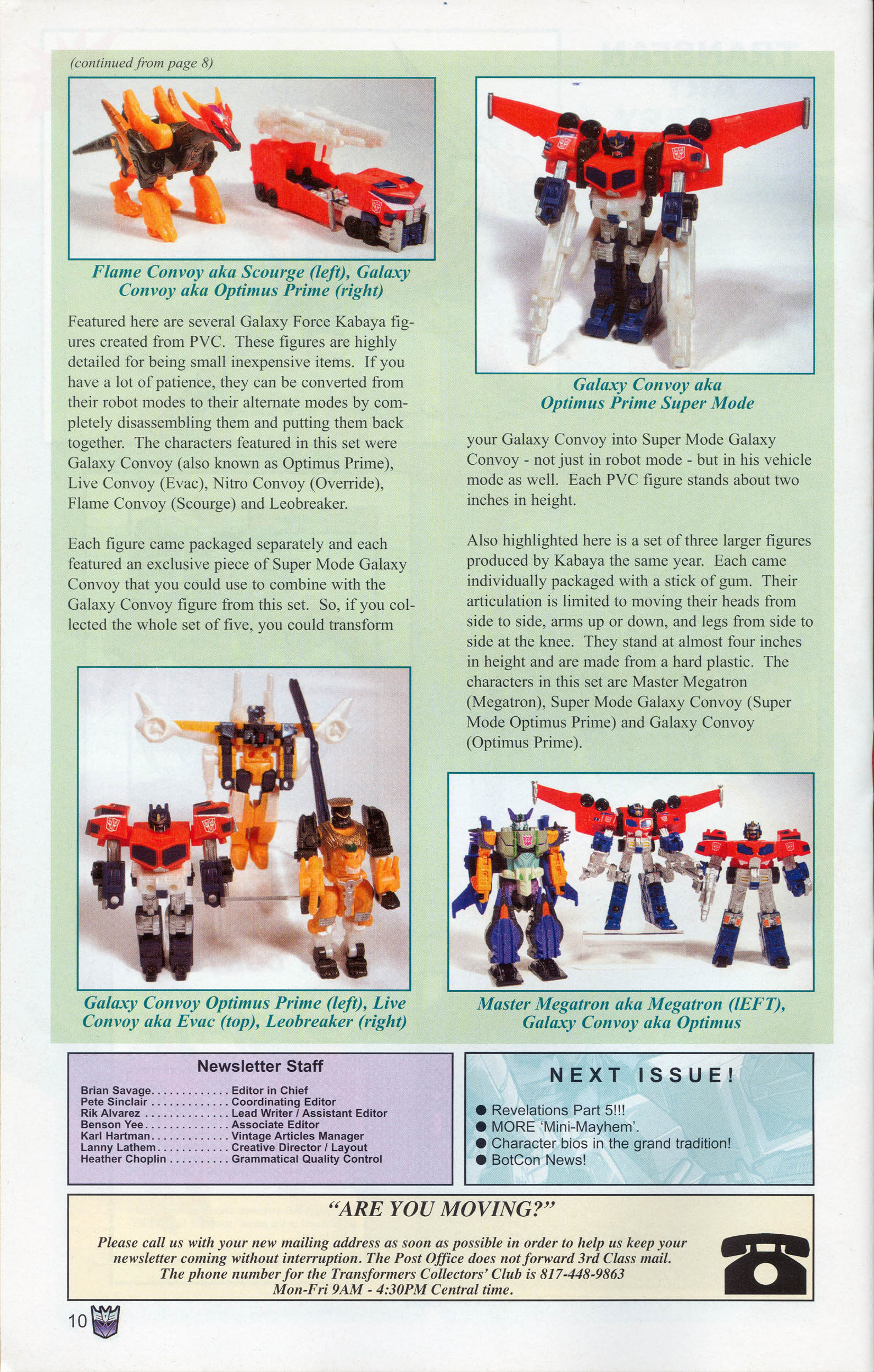 Read online Transformers: Collectors' Club comic -  Issue #10 - 10