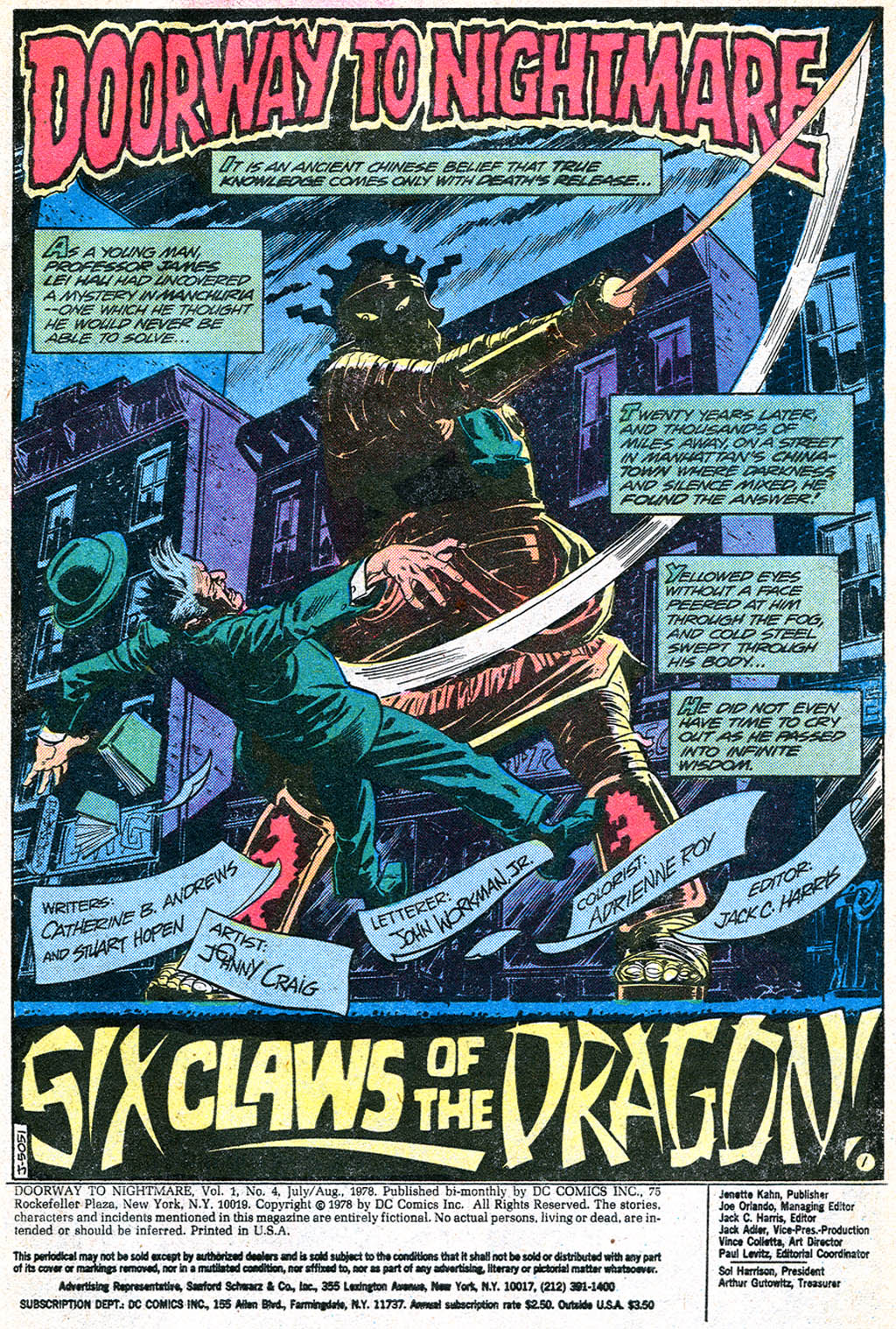 Read online Doorway to Nightmare comic -  Issue #4 - 3