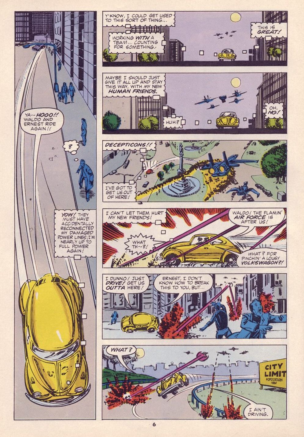 Read online The Transformers (UK) comic -  Issue #58 - 5