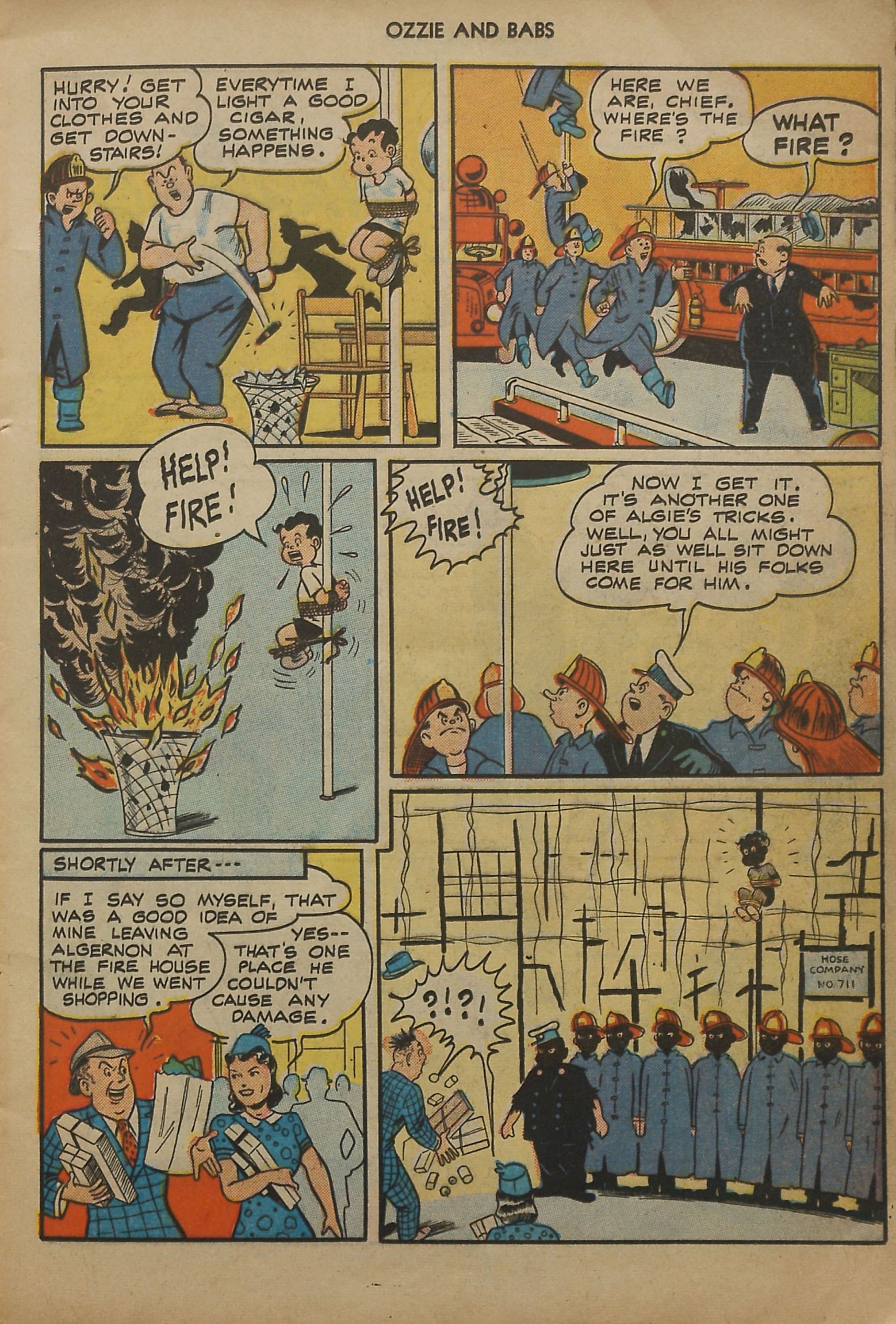 Read online Ozzie And Babs comic -  Issue #5 - 17