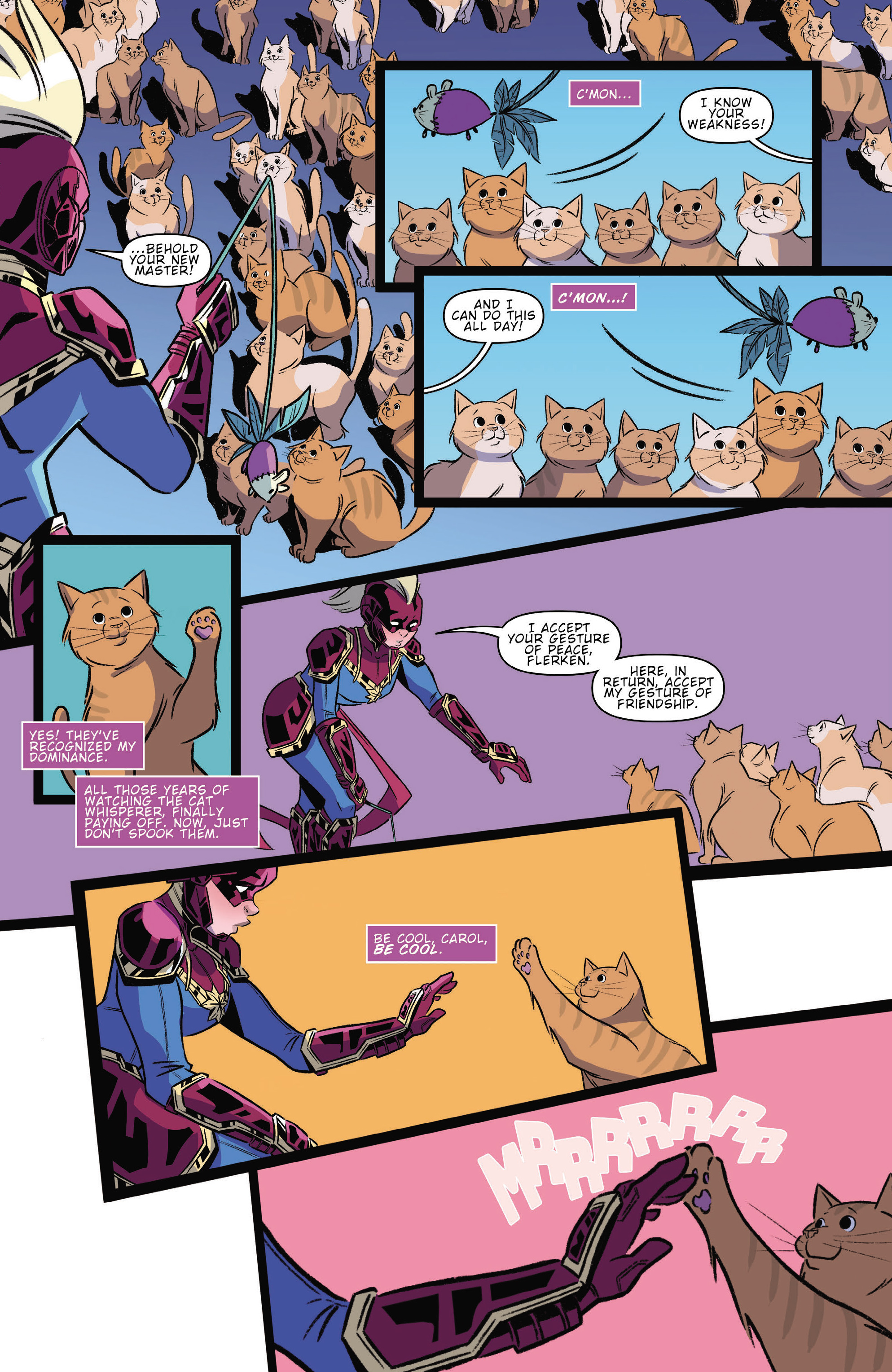 Read online Captain Marvel: Game On comic -  Issue # TPB (Part 1) - 22