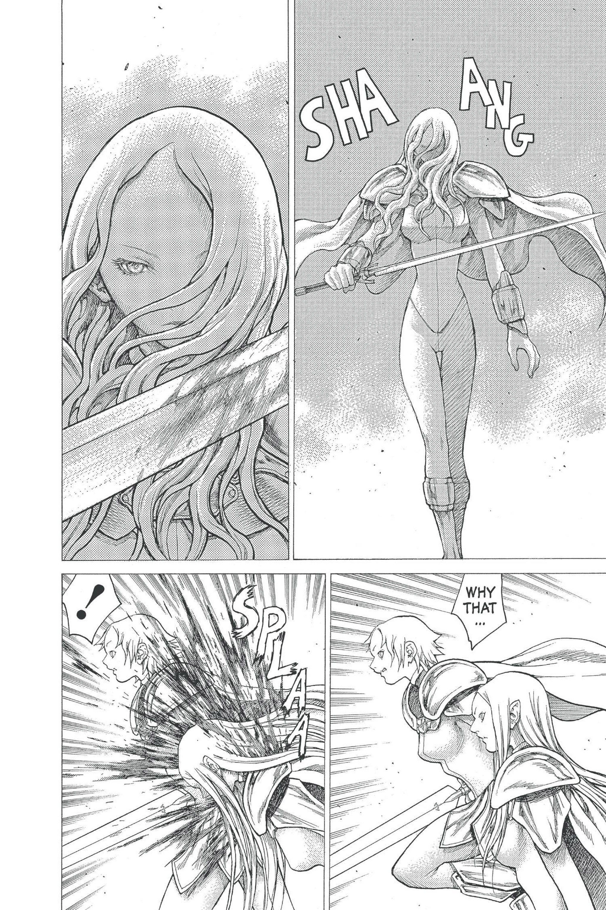 Read online Claymore comic -  Issue #4 - 166