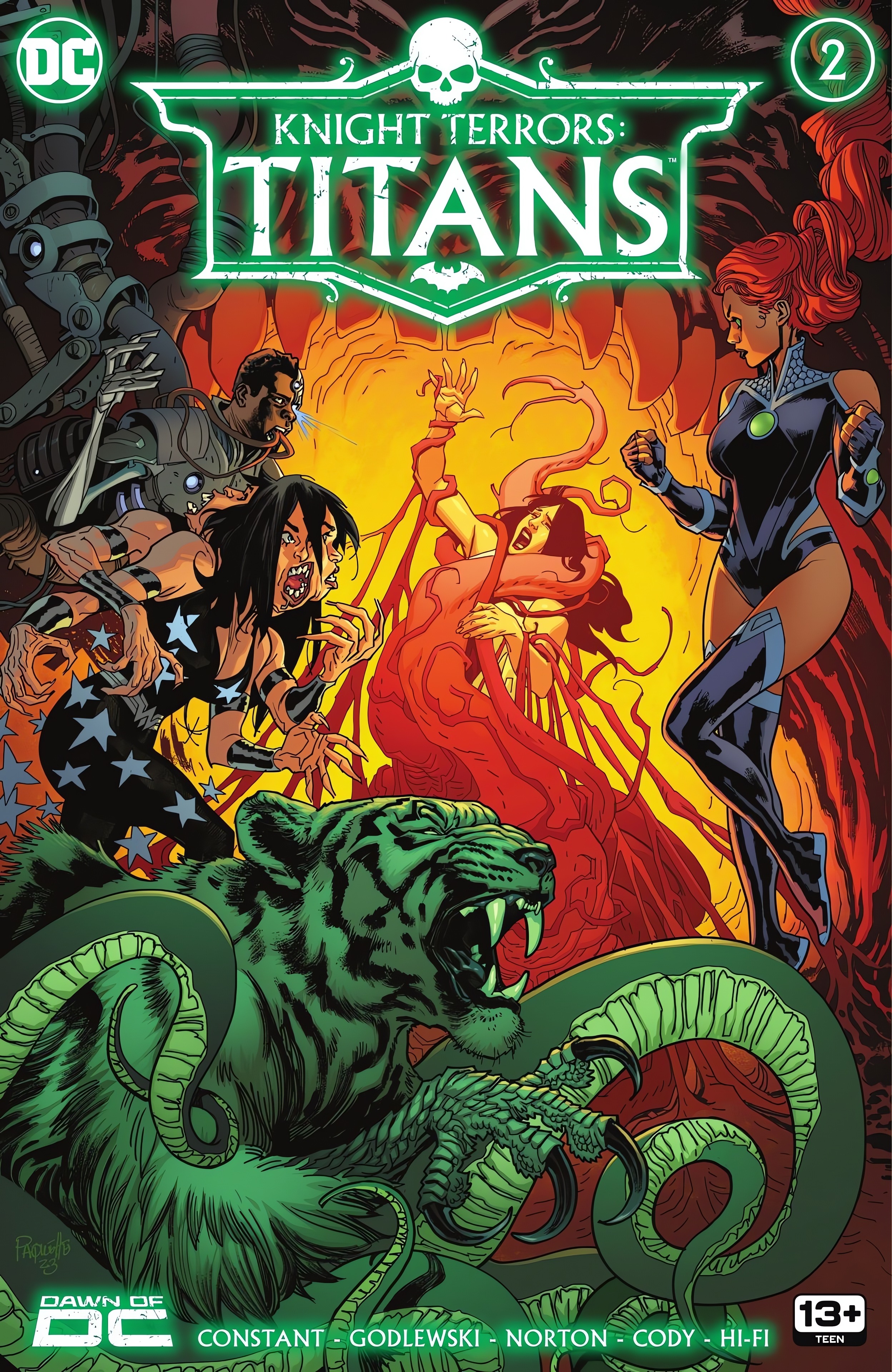 Read online Knight Terrors: Titans comic -  Issue #2 - 1