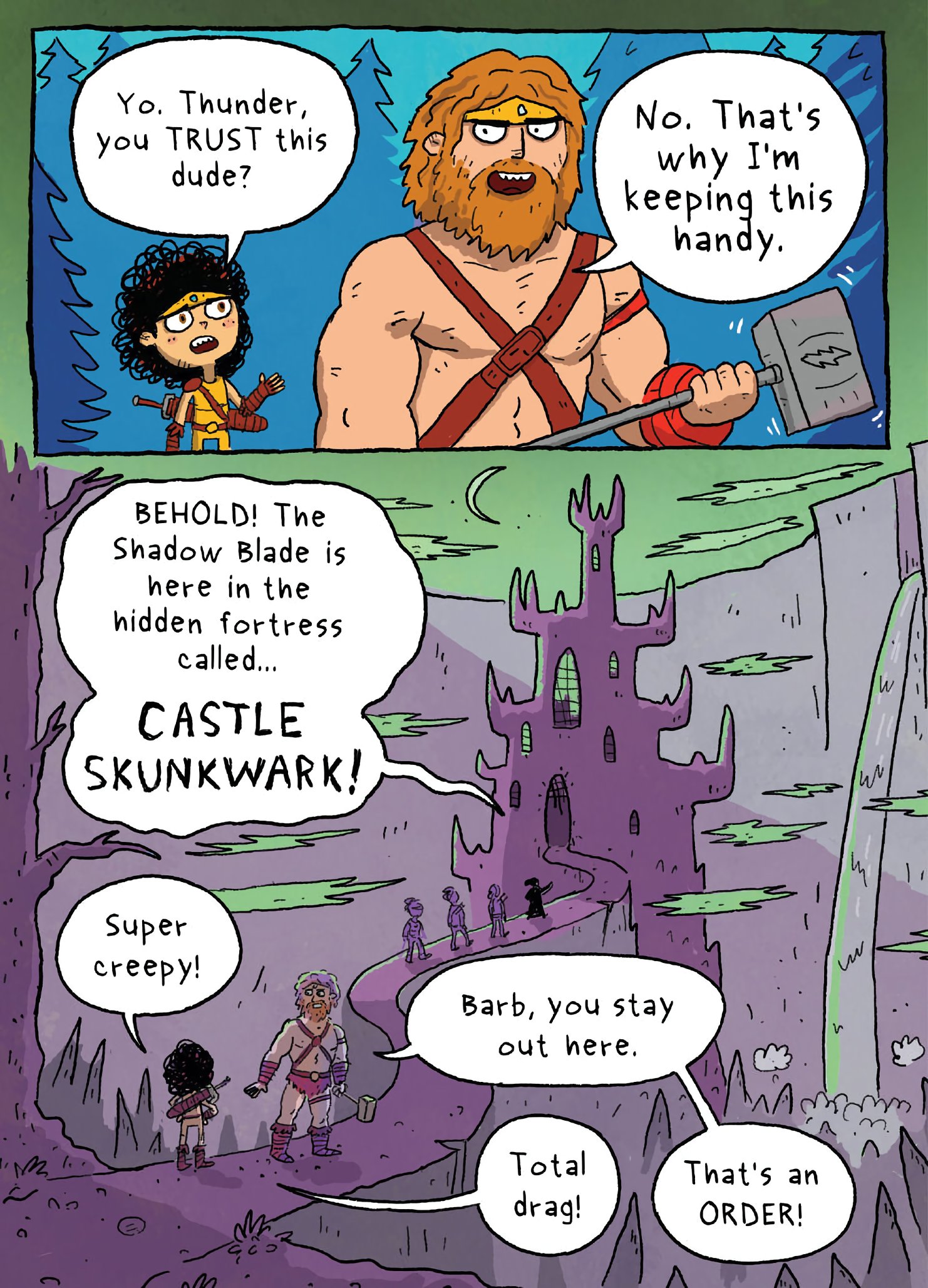 Read online Barb the Last Berzerker comic -  Issue # TPB 1 (Part 1) - 17