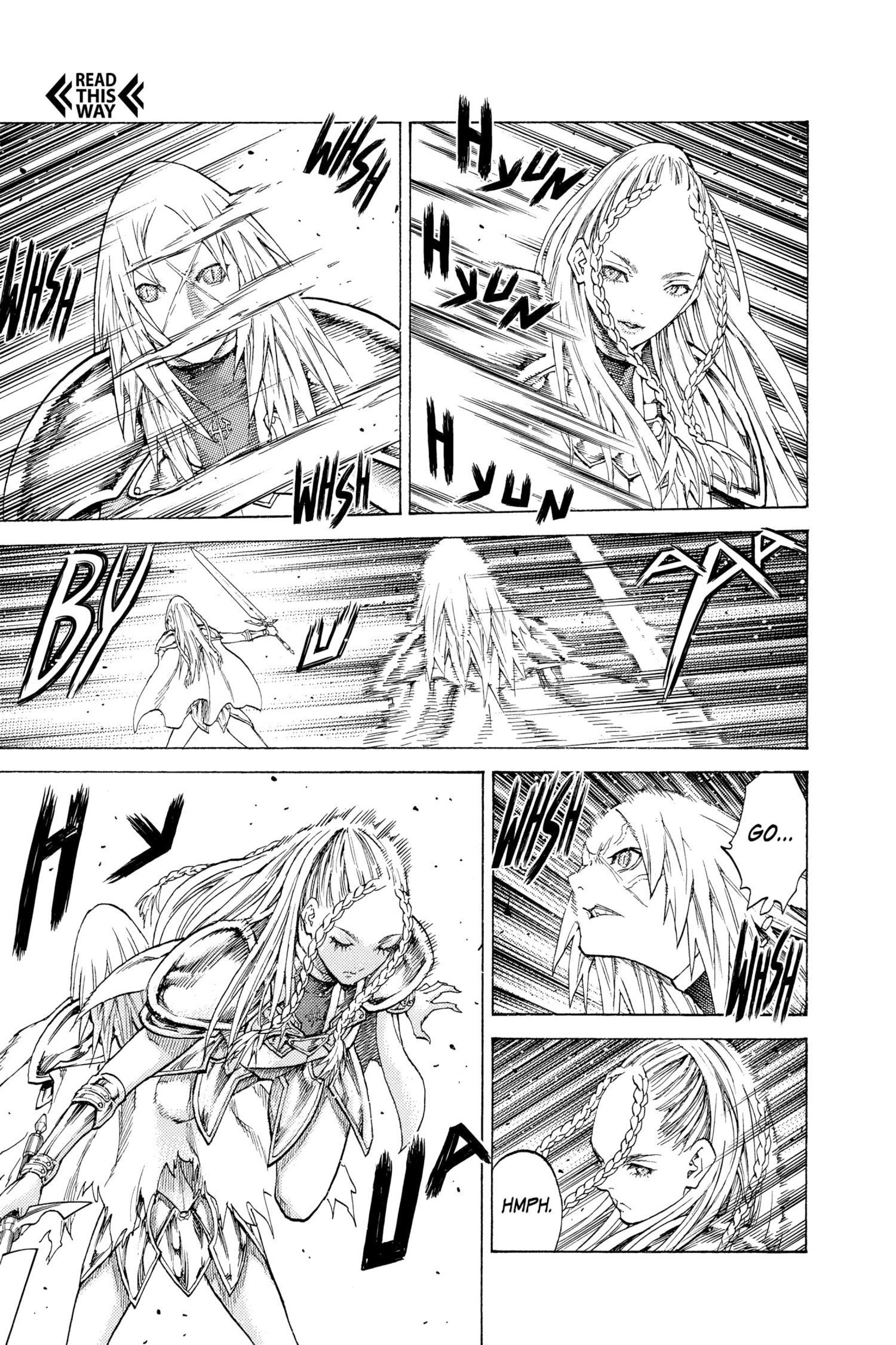 Read online Claymore comic -  Issue #21 - 144
