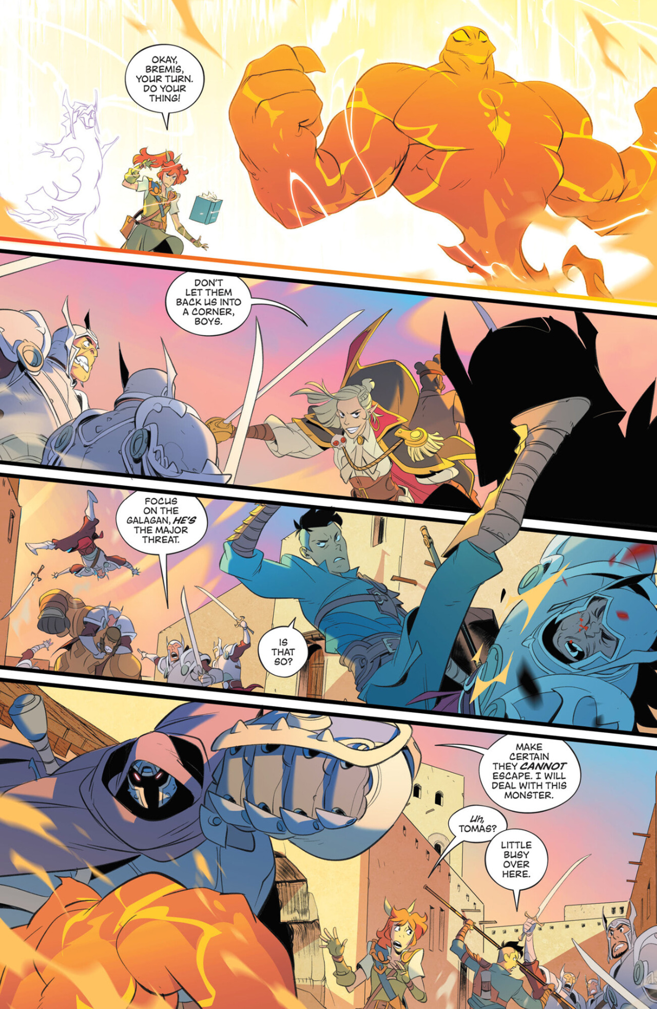 Read online Summoners War: Awakening comic -  Issue #4 - 5