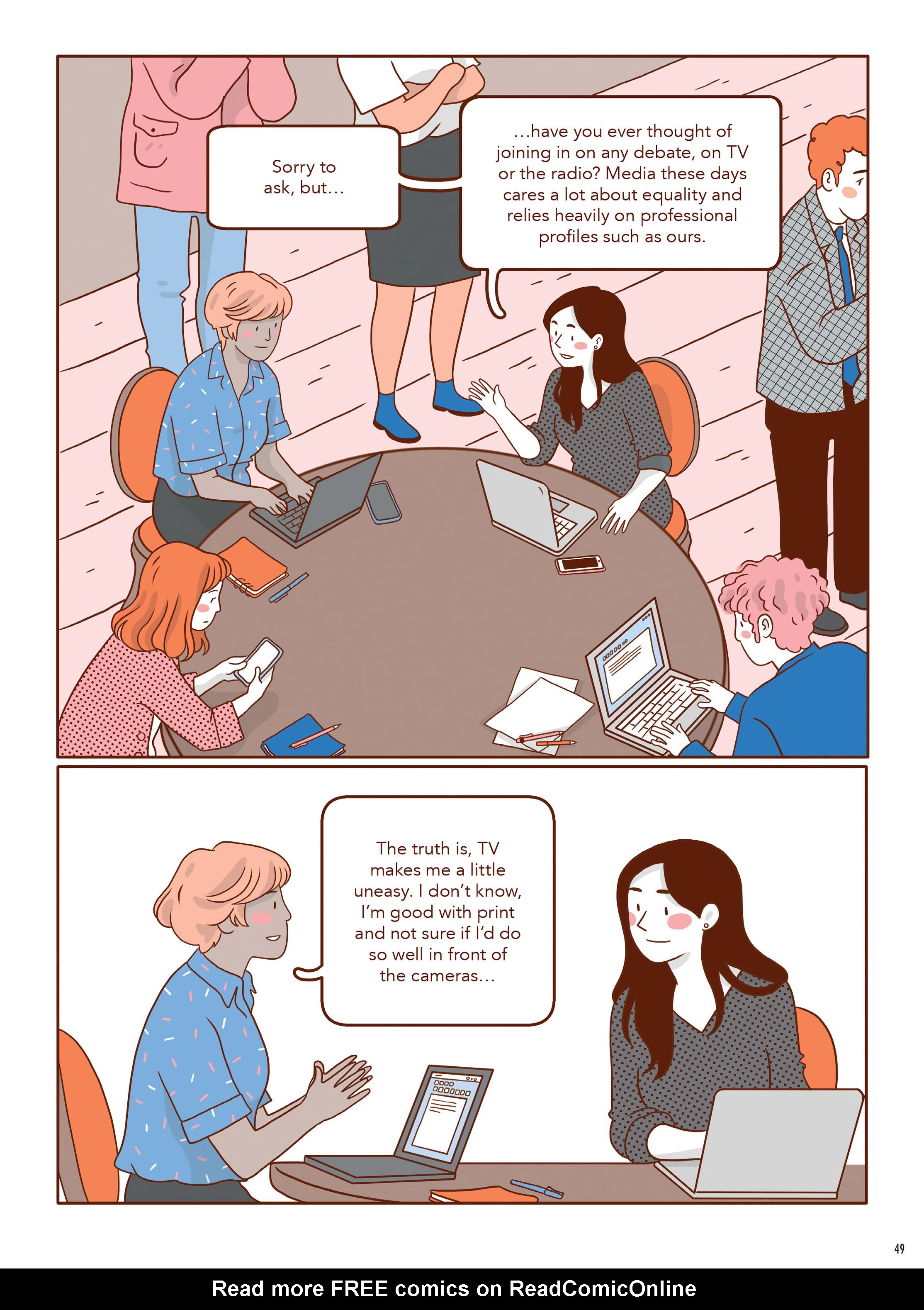 Read online Voices That Count: A Comics Anthology by Women comic -  Issue # TPB - 48