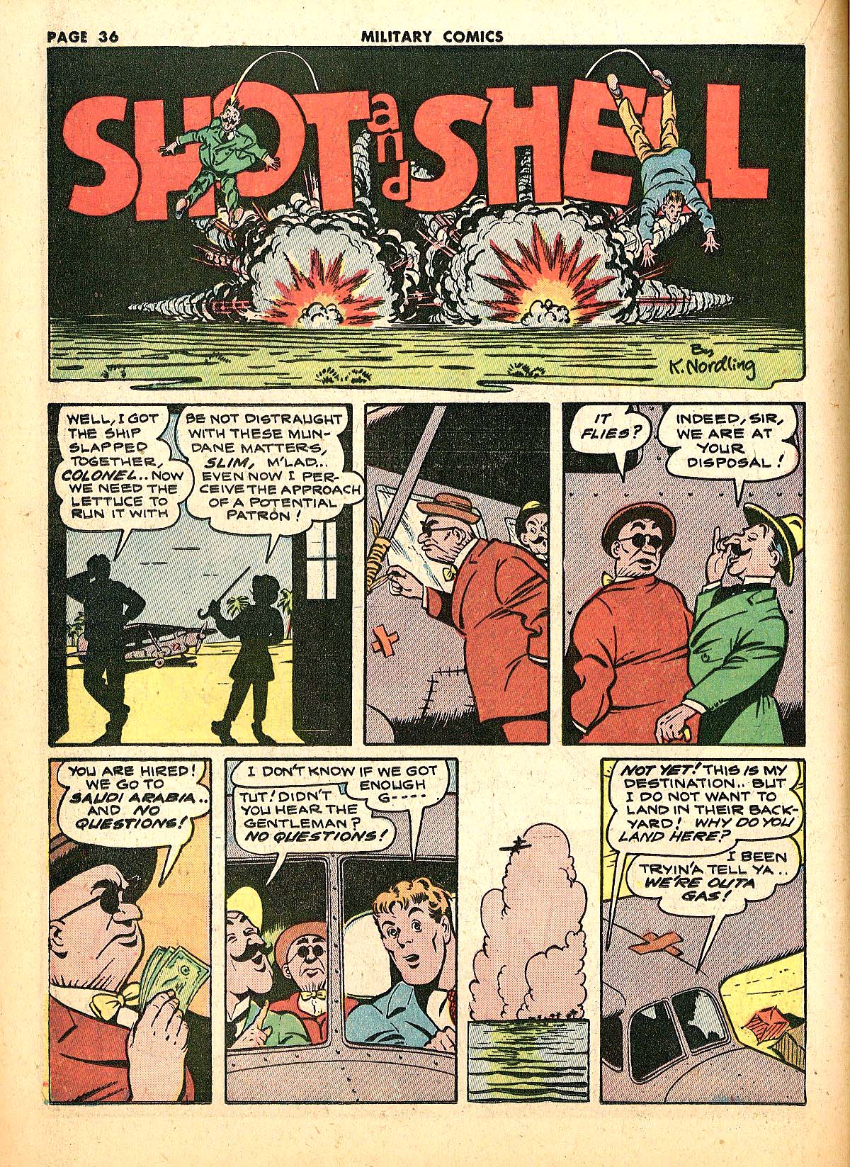 Read online Military Comics comic -  Issue #18 - 38