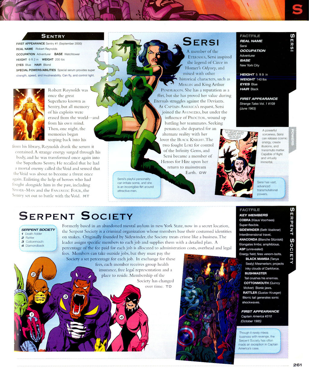 Read online The Marvel Encyclopedia comic -  Issue # TPB - 256