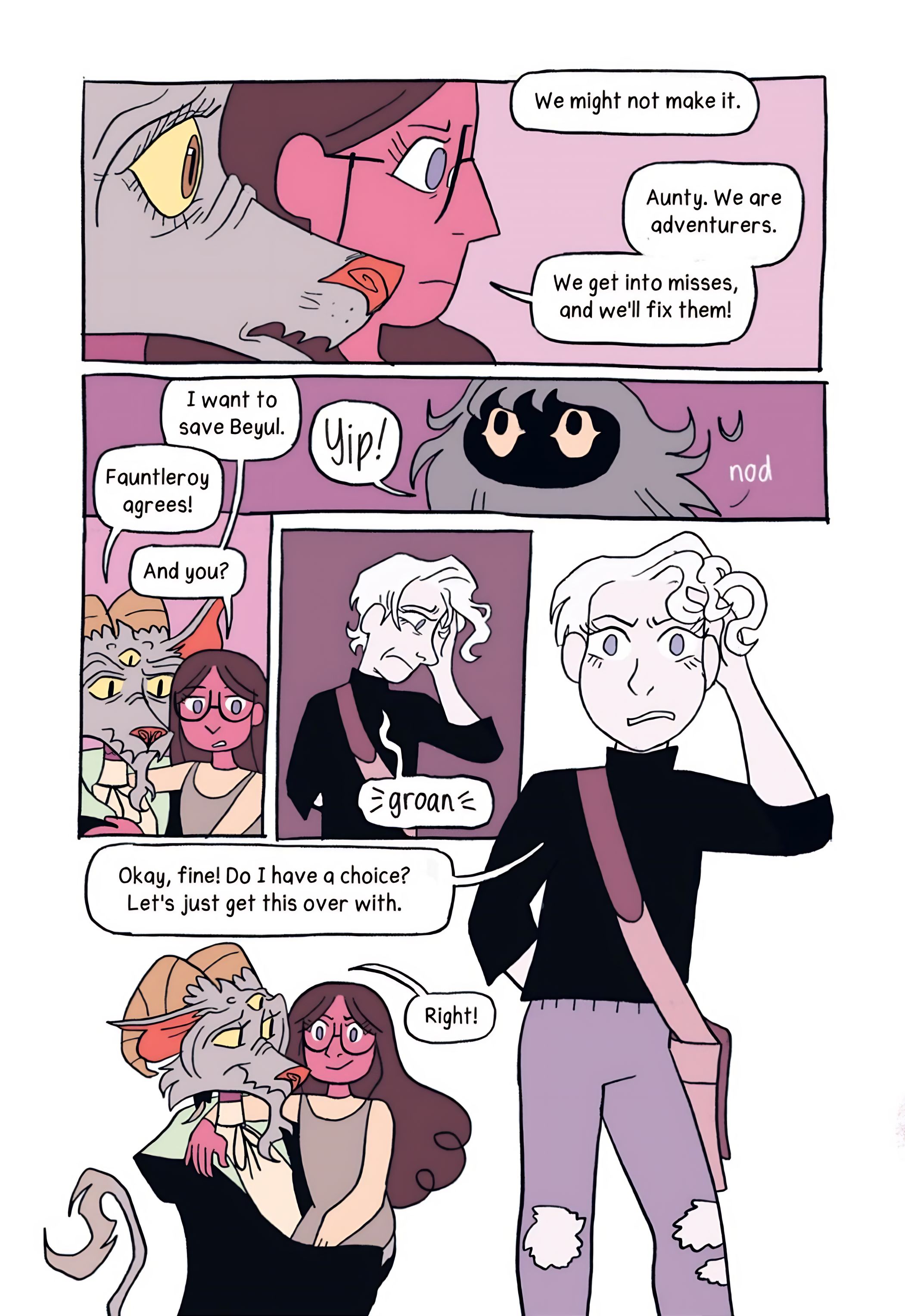 Read online My Aunt Is a Monster comic -  Issue # TPB (Part 3) - 103