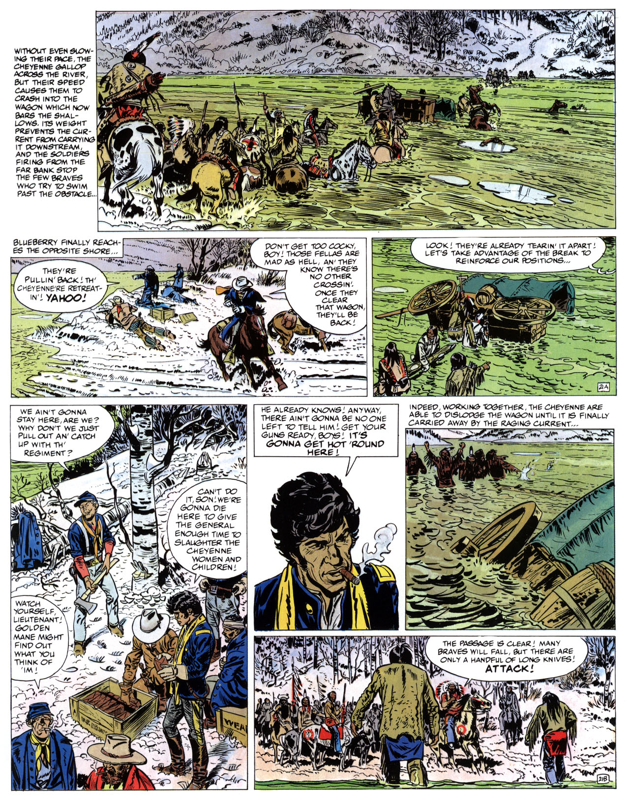 Read online Epic Graphic Novel: Lieutenant Blueberry comic -  Issue #3 - 71
