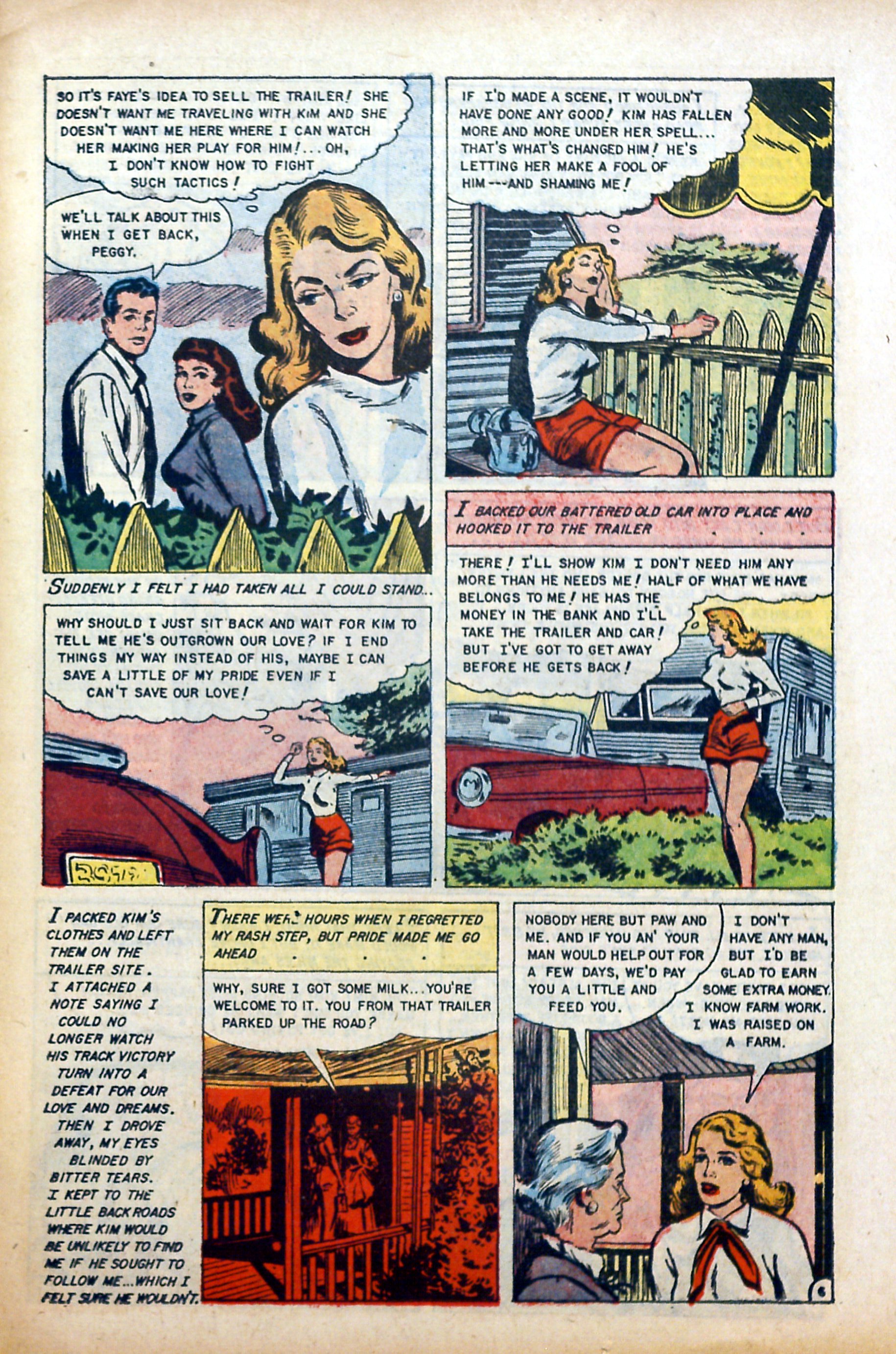 Read online Glamorous Romances comic -  Issue #79 - 23