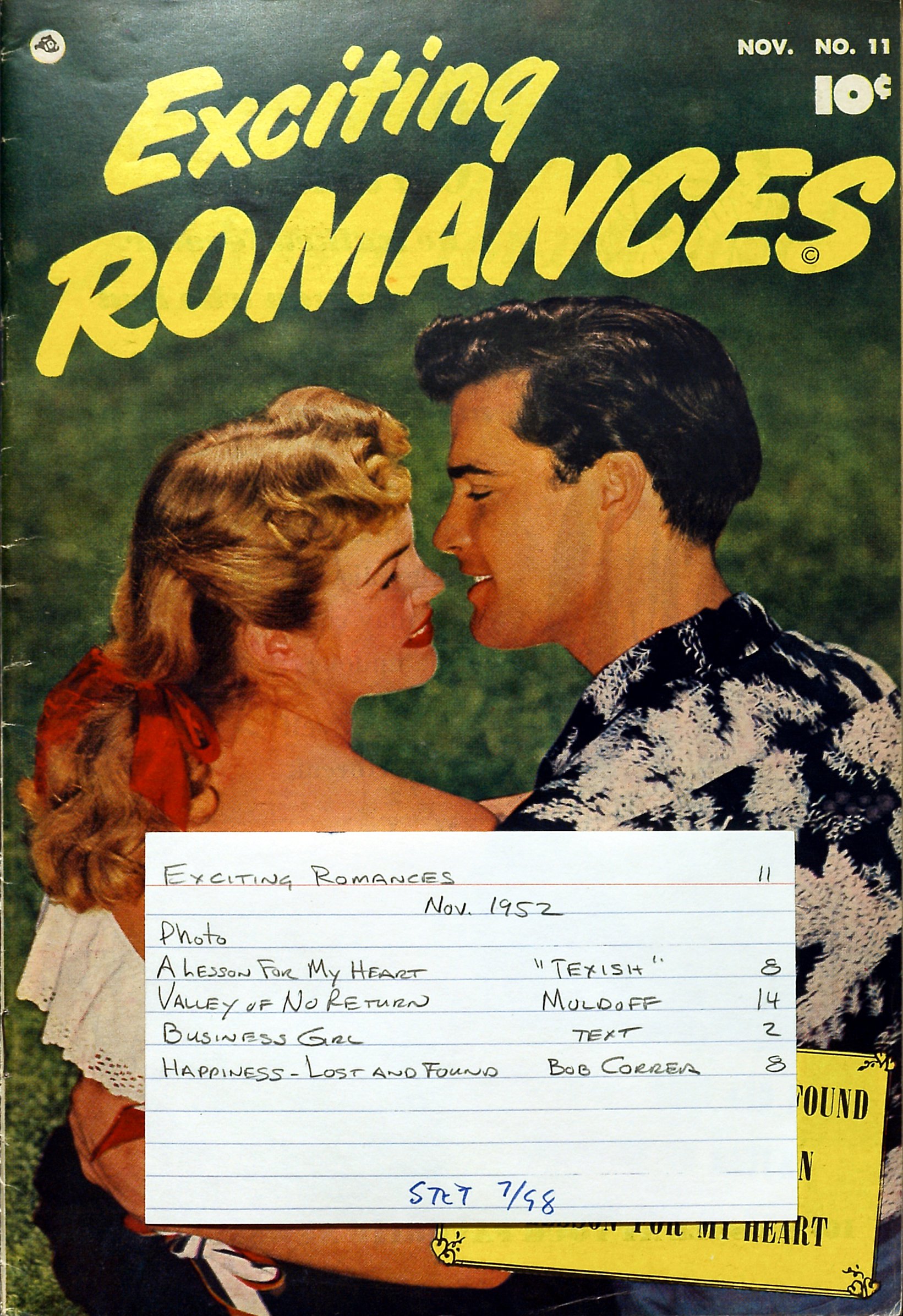 Read online Exciting Romances comic -  Issue #11 - 37