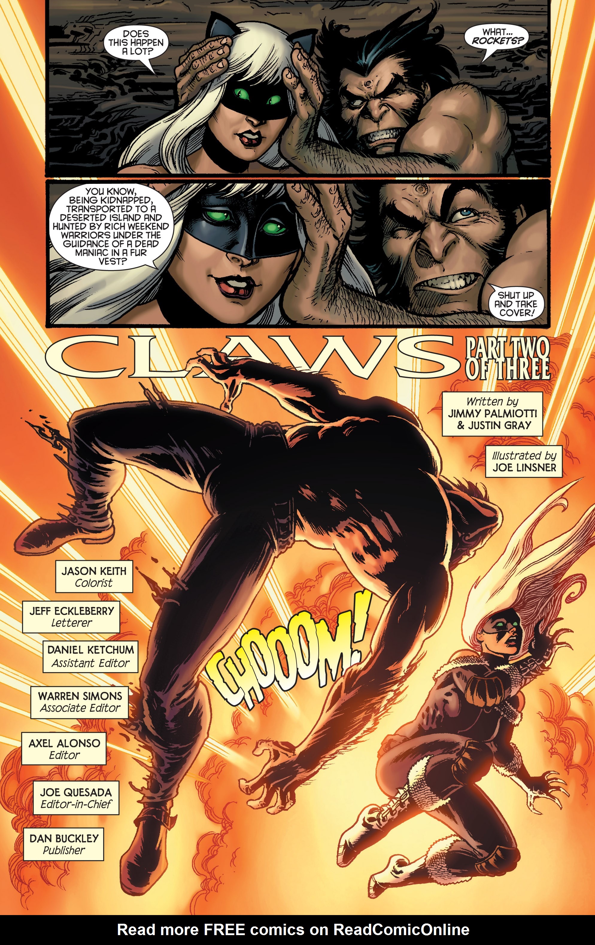 Read online Claws comic -  Issue #2 - 2