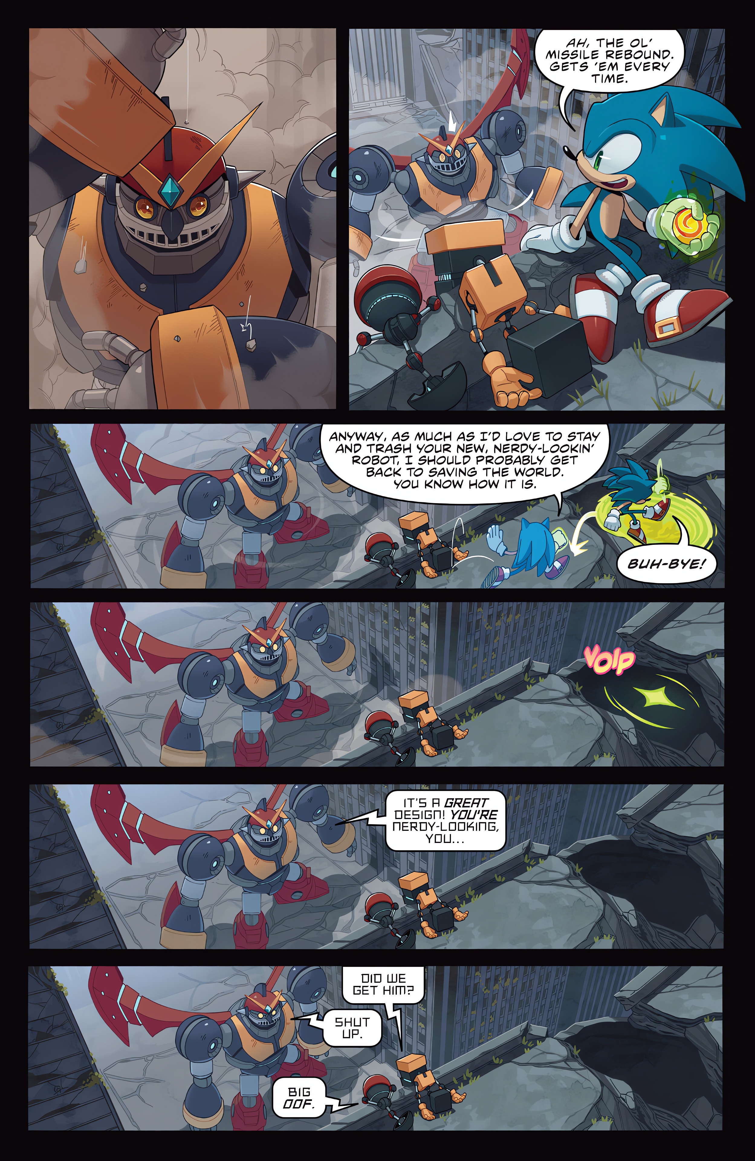 Read online Sonic the Hedgehog’s 900th Adventure comic -  Issue # Full - 27