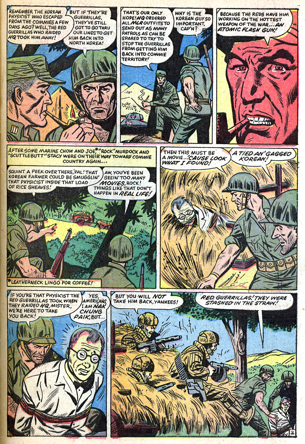 Read online Marines in Action comic -  Issue #11 - 29