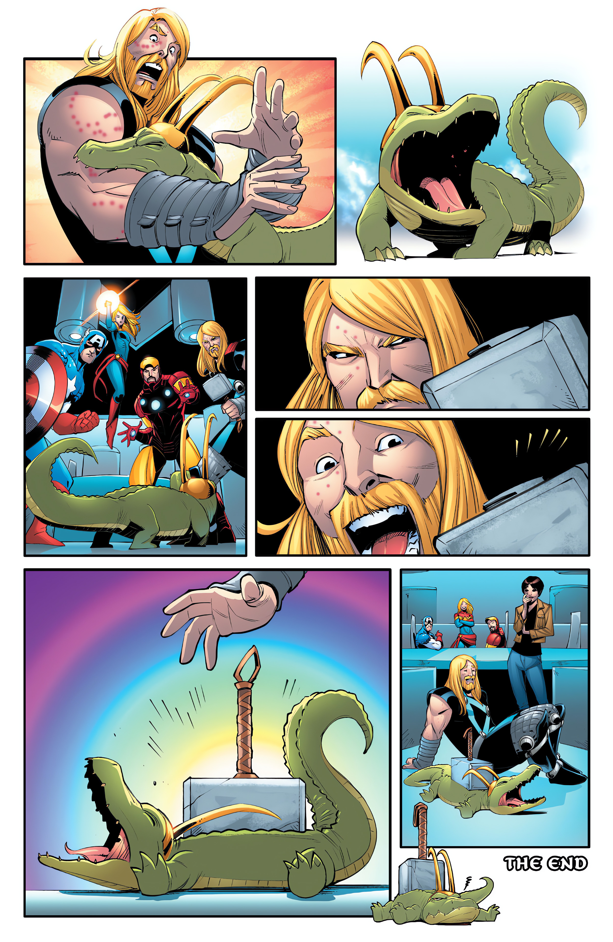 Read online Alligator Loki comic -  Issue #1 - 17