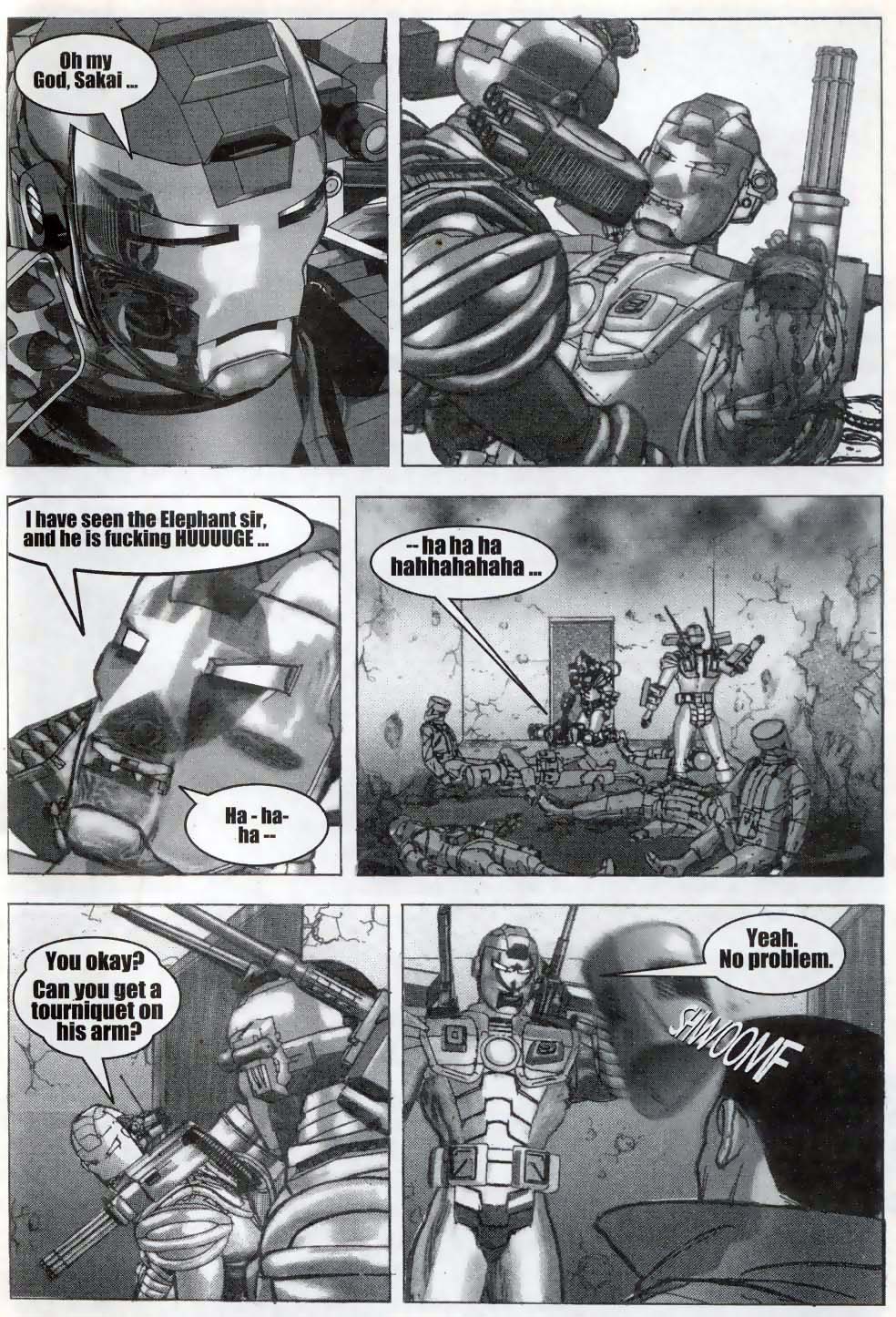 Read online U.S. War Machine comic -  Issue #7 - 20
