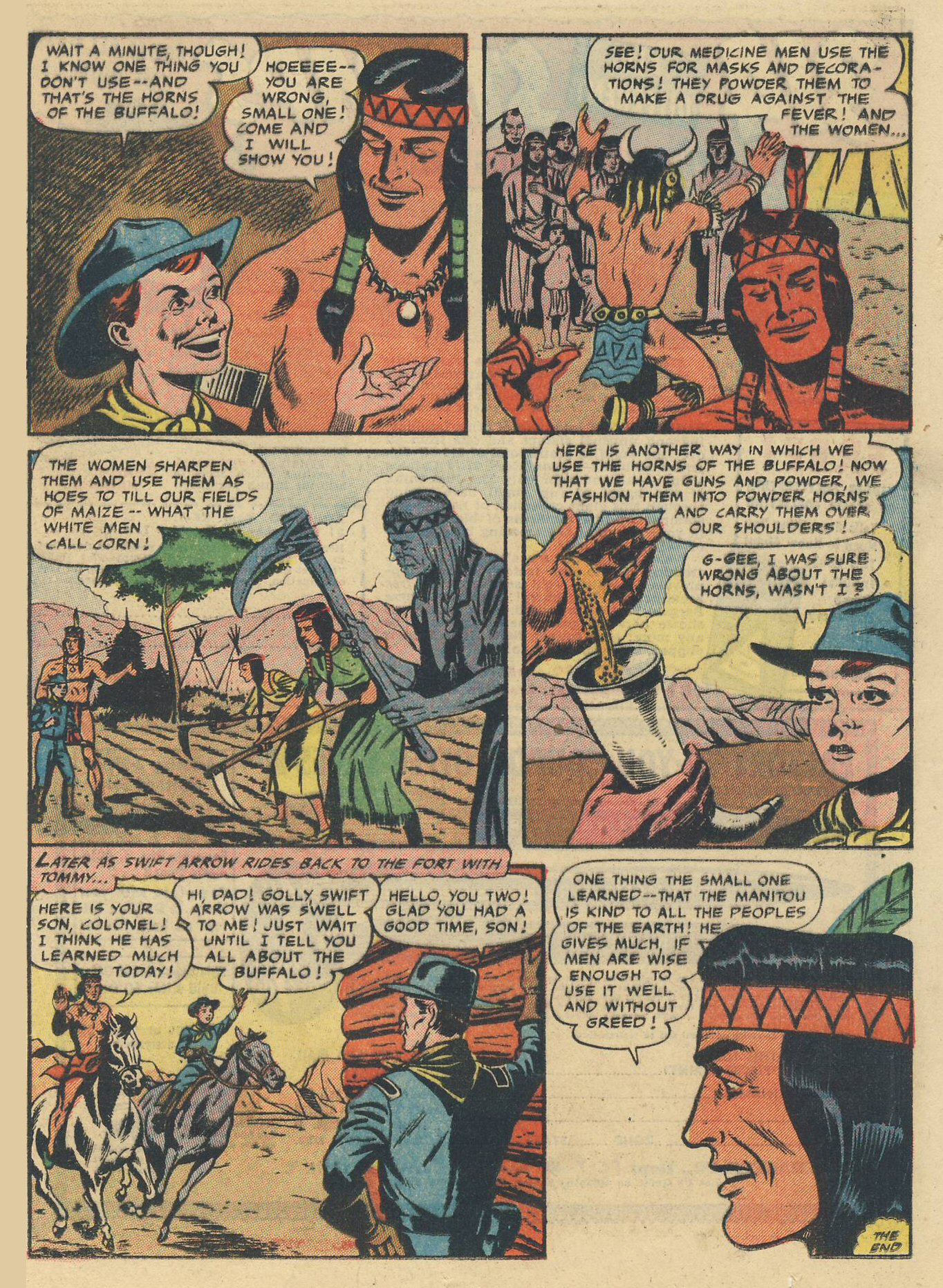 Read online Swift Arrow (1954) comic -  Issue #5 - 25