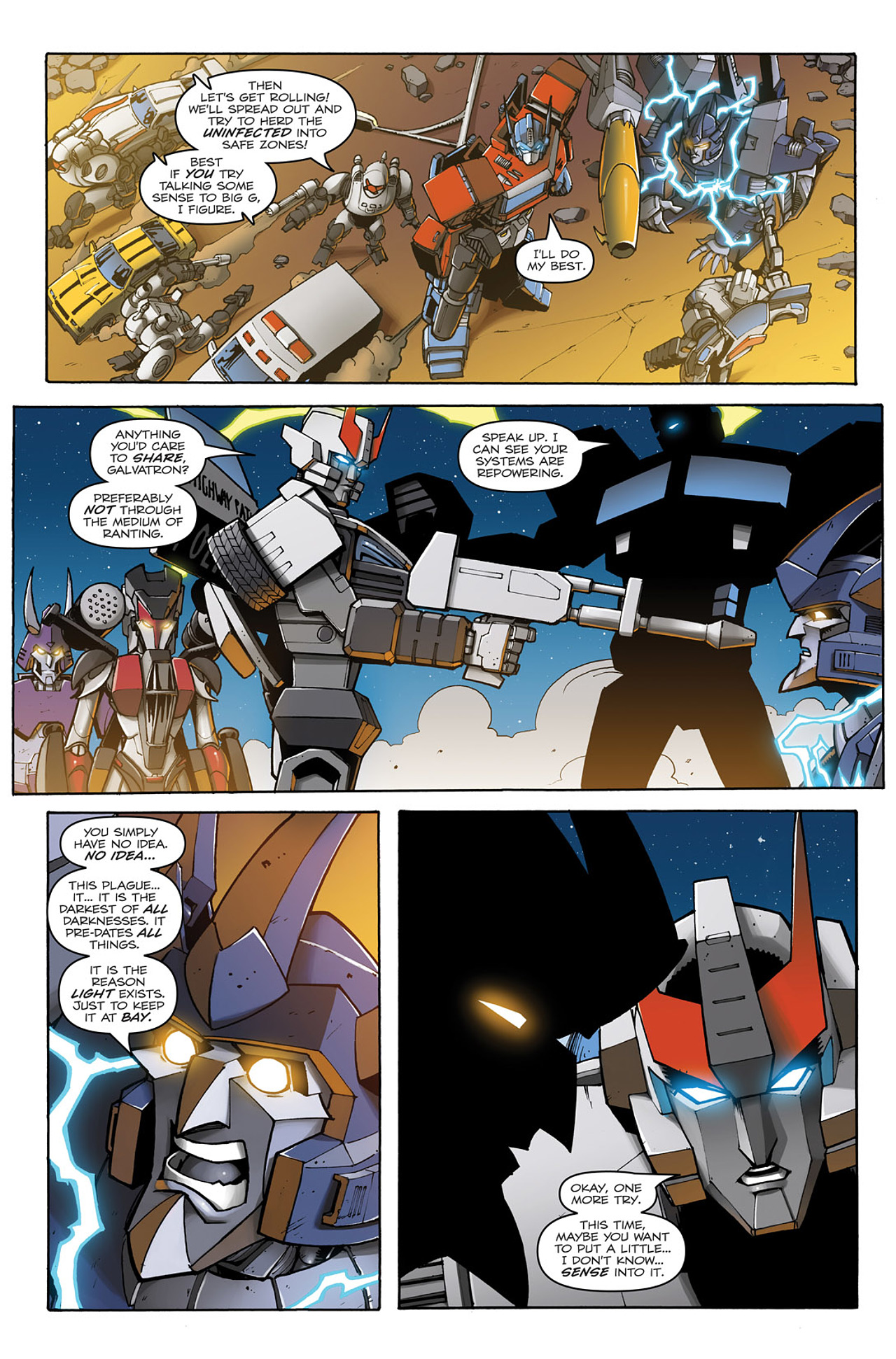 Read online Transformers: Infestation comic -  Issue #1 - 21