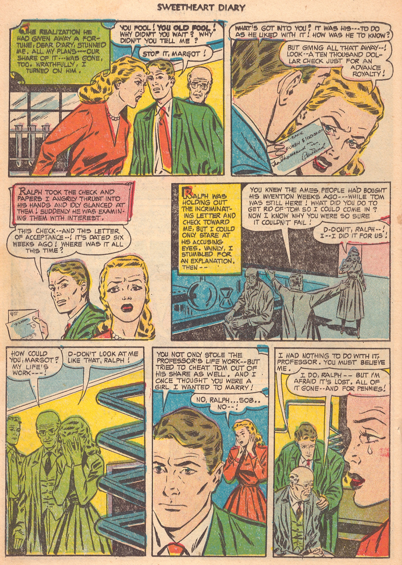 Read online Sweetheart Diary comic -  Issue #14 - 21