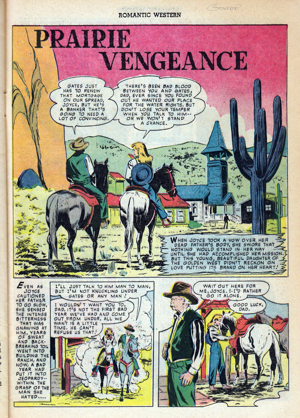 Read online Romantic Western comic -  Issue #2 - 25