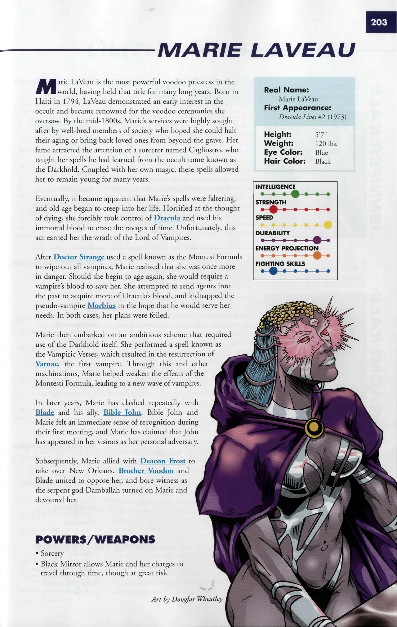 Read online Marvel Encyclopedia comic -  Issue # TPB 5 - 206