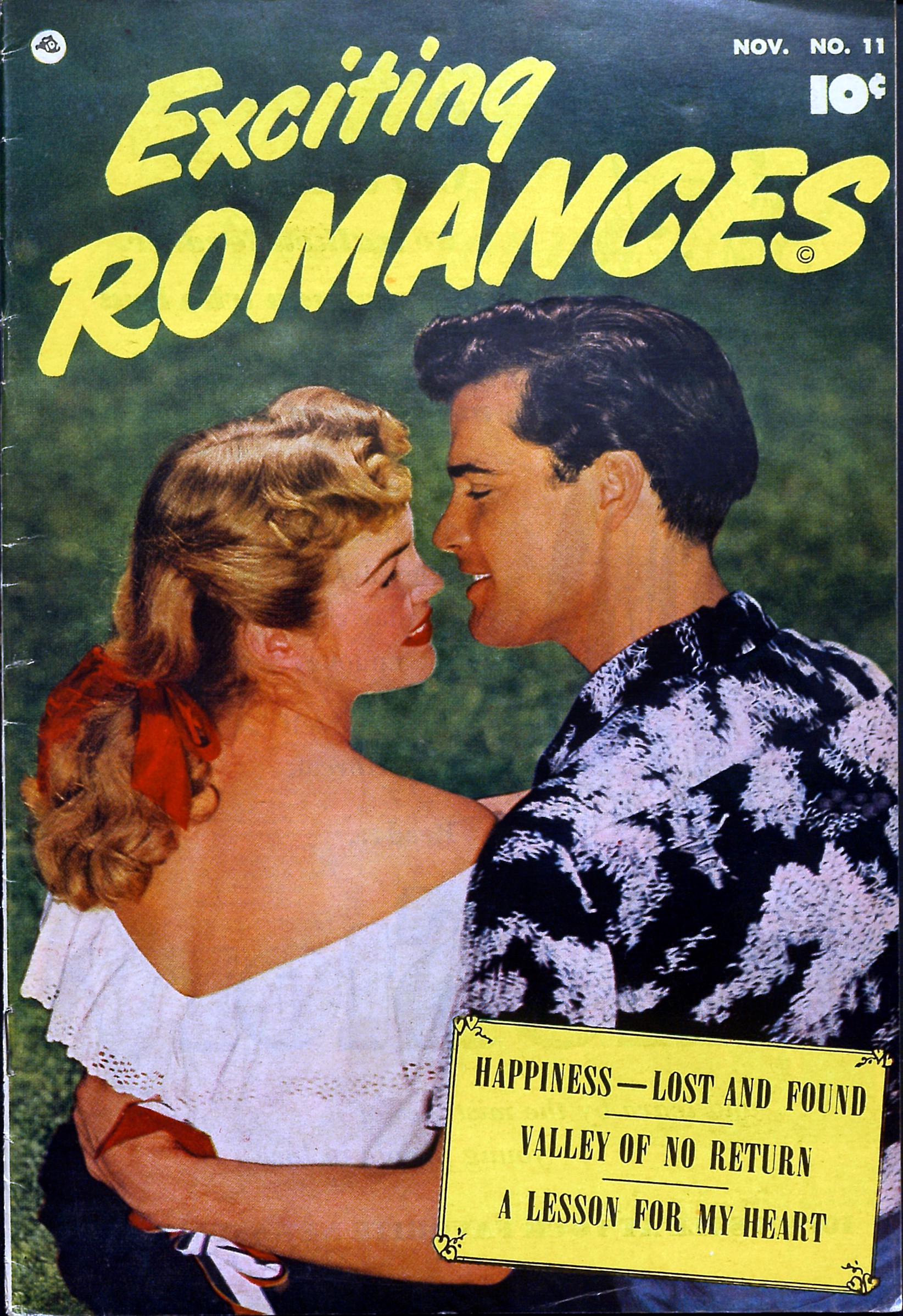 Read online Exciting Romances comic -  Issue #11 - 1