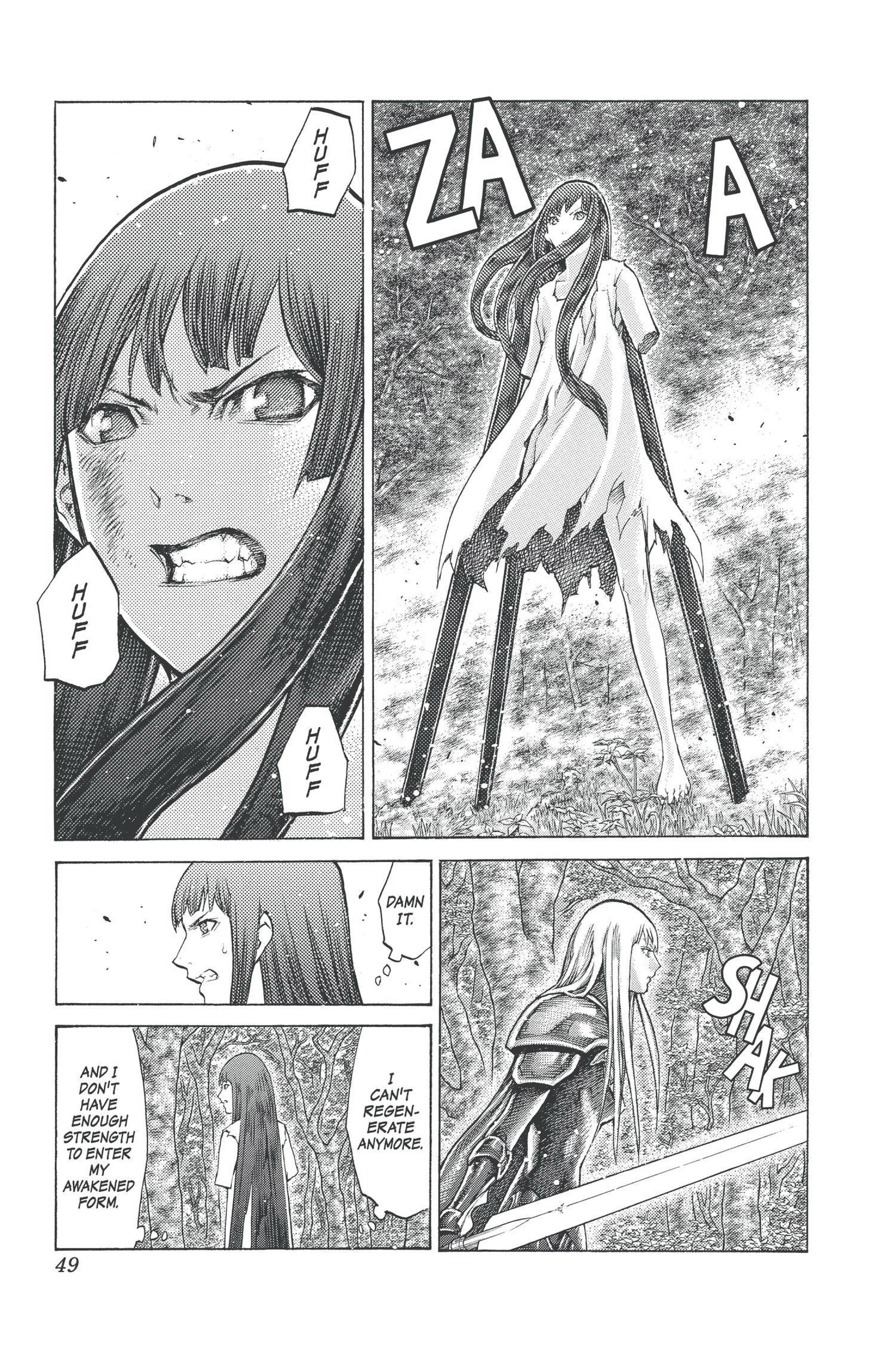 Read online Claymore comic -  Issue #18 - 44