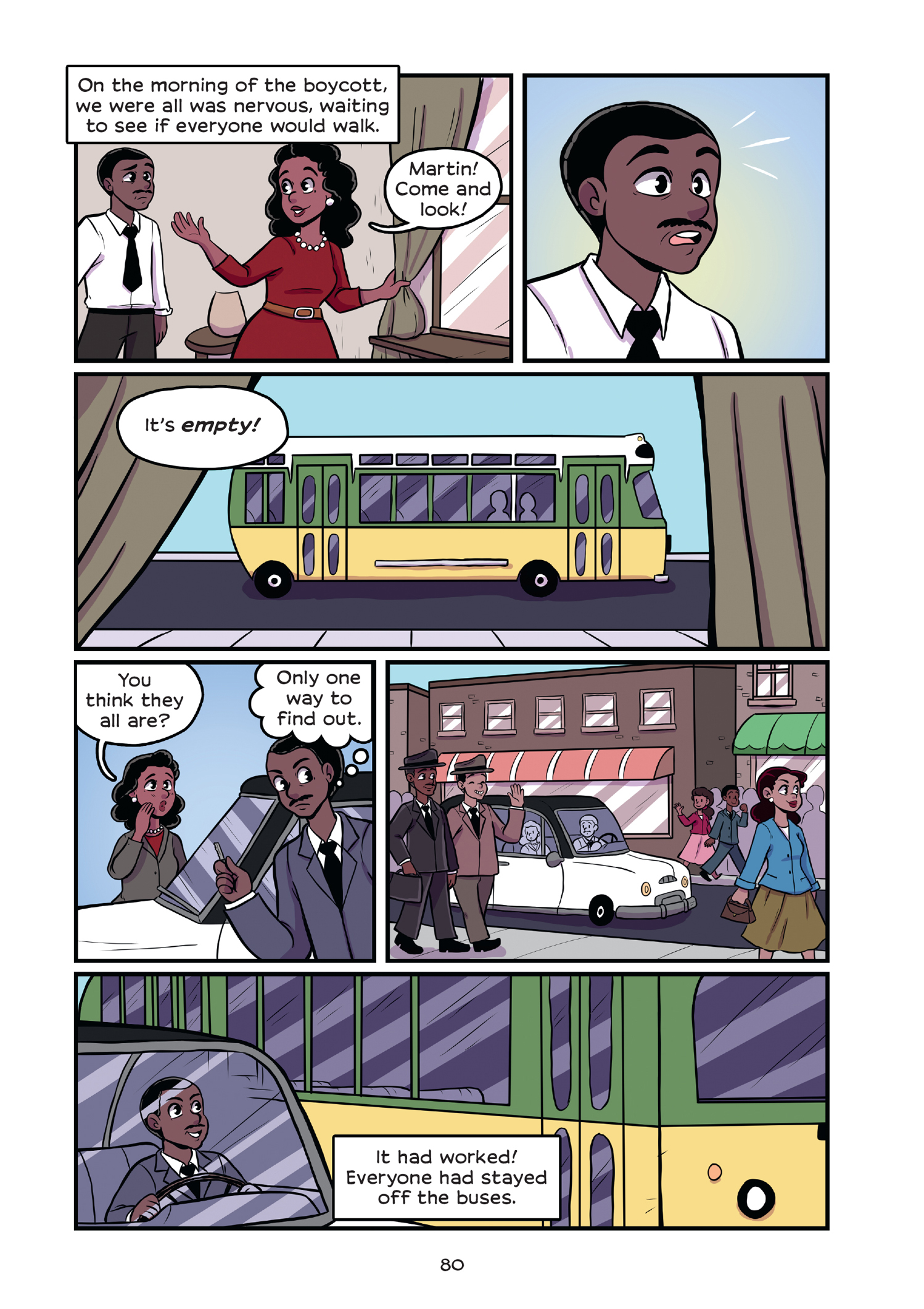 Read online History Comics comic -  Issue # Rosa Parks & Claudette Colvin - Civil Rights Heroes - 85