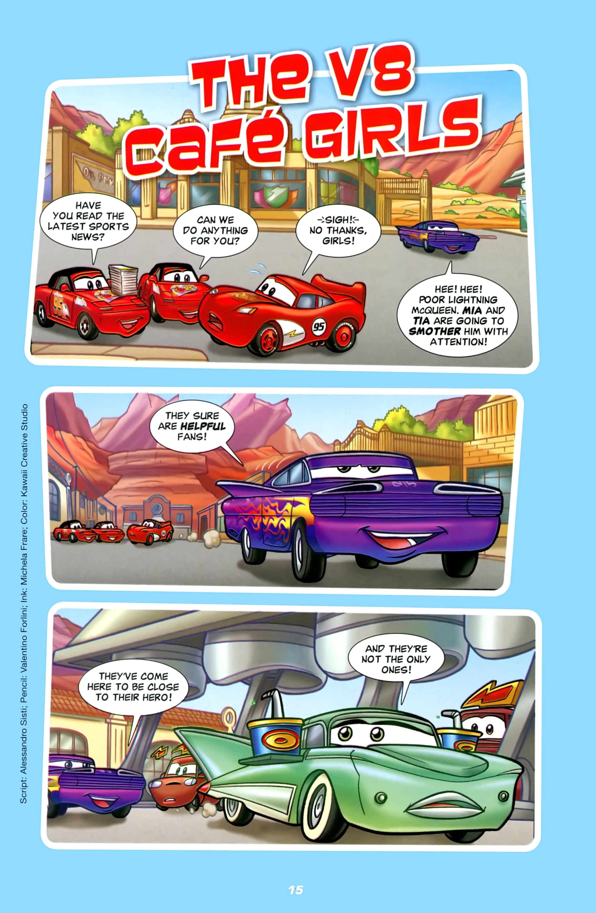 Read online Disney Pixar Cars comic -  Issue # Full - 15