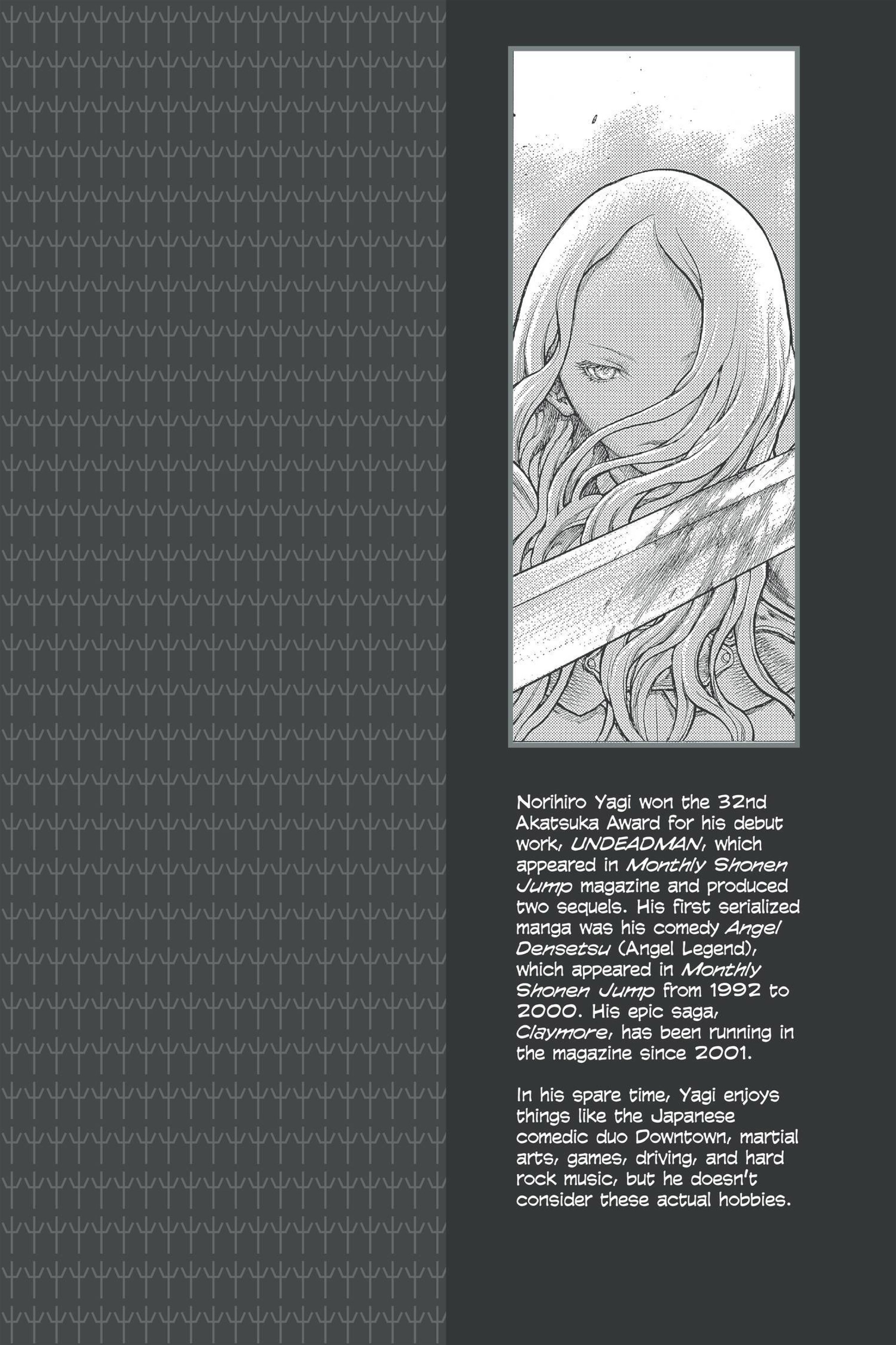 Read online Claymore comic -  Issue #4 - 2