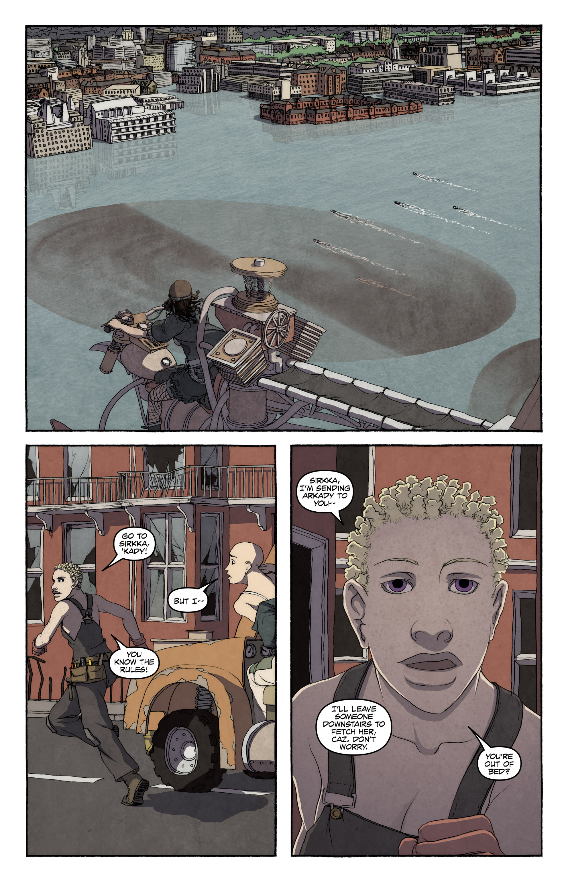 Read online FreakAngels comic -  Issue #1 - 129