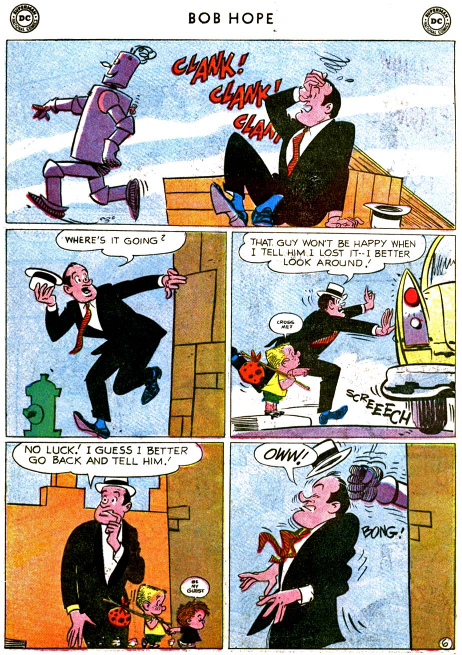 Read online The Adventures of Bob Hope comic -  Issue #68 - 8