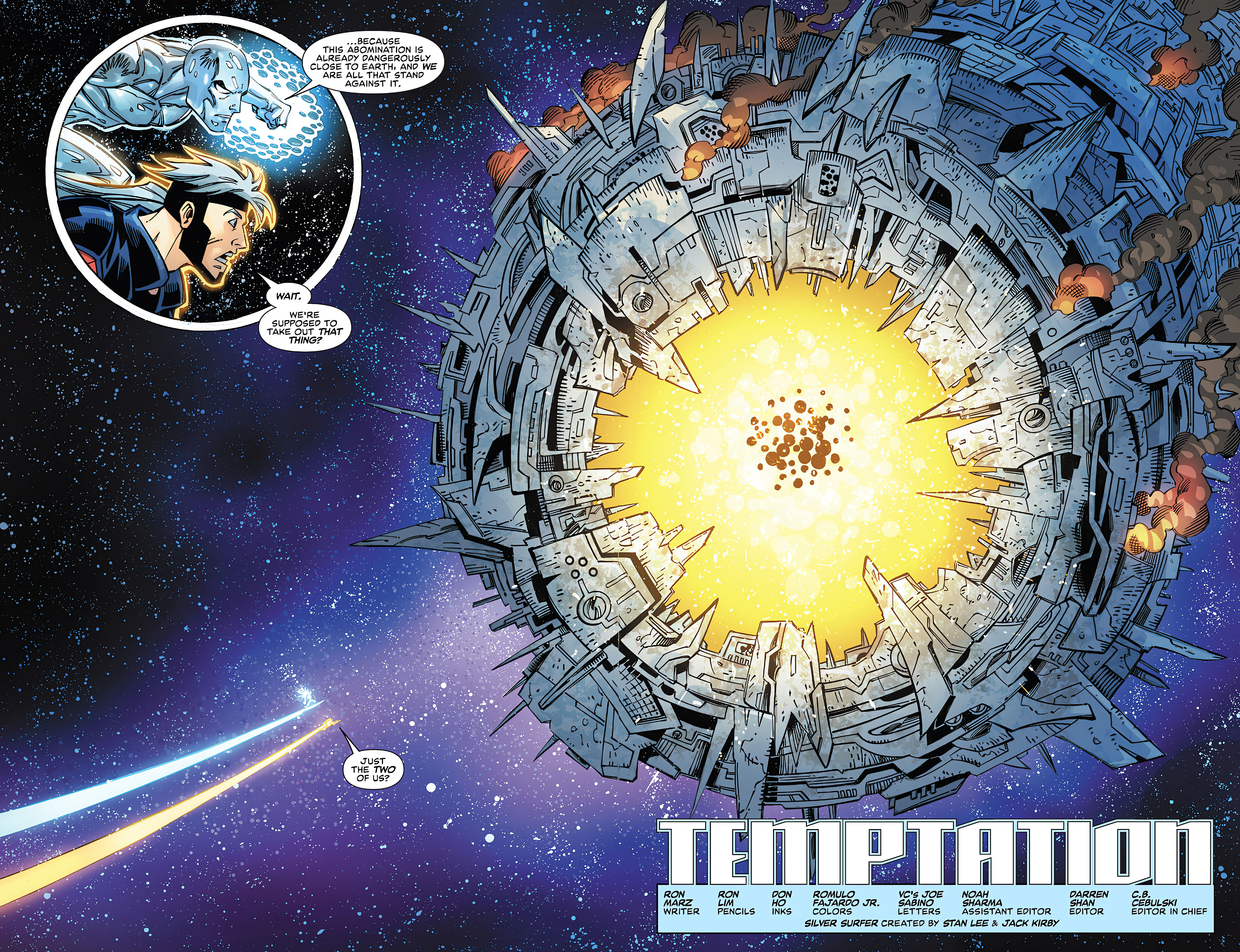 Read online Silver Surfer: Rebirth Legacy comic -  Issue #1 - 5